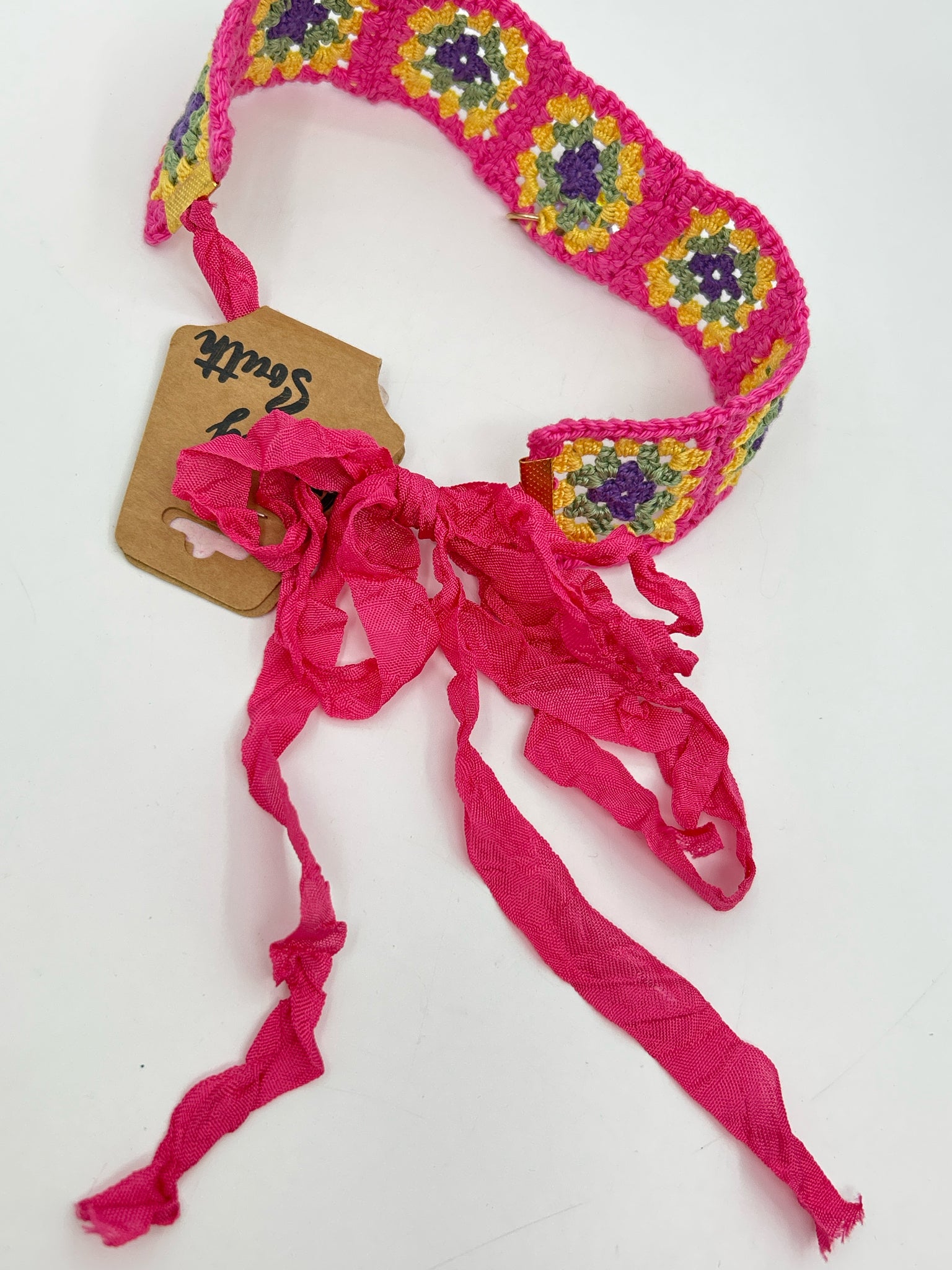 GYPSY SOUTH NWT Pink Print Necklace