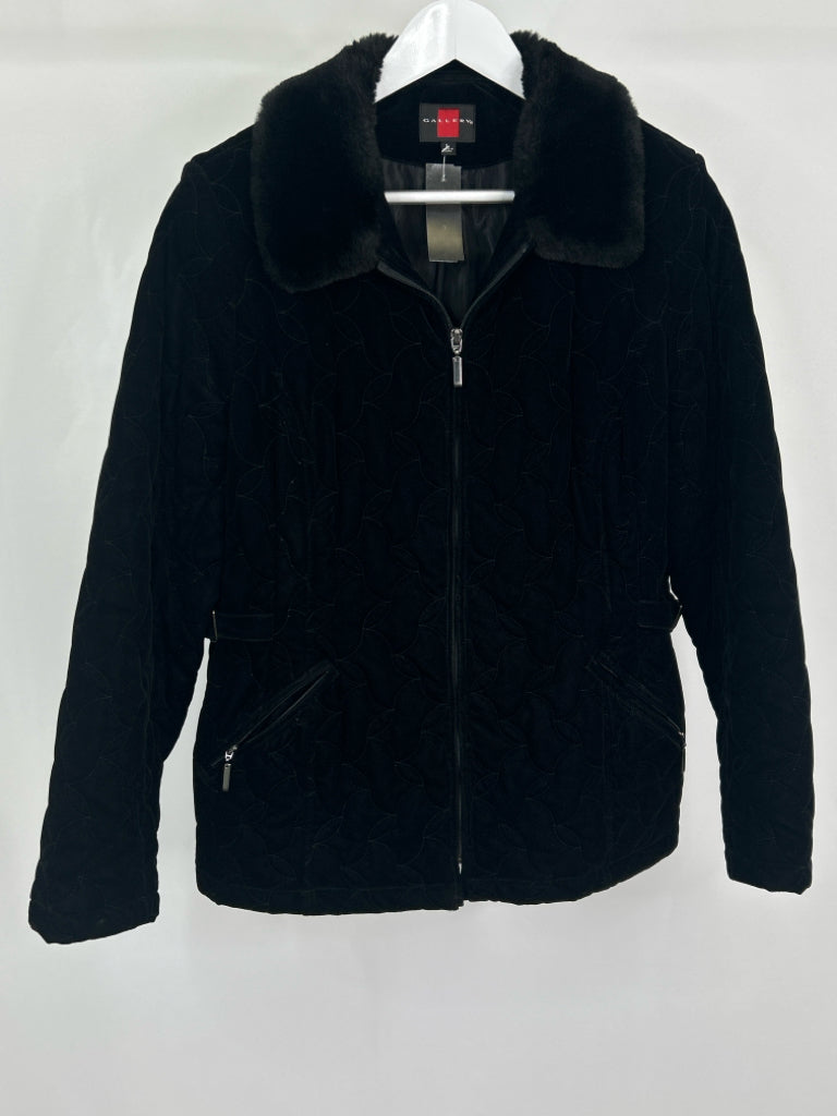 GALLERY Women Size L Black Jacket