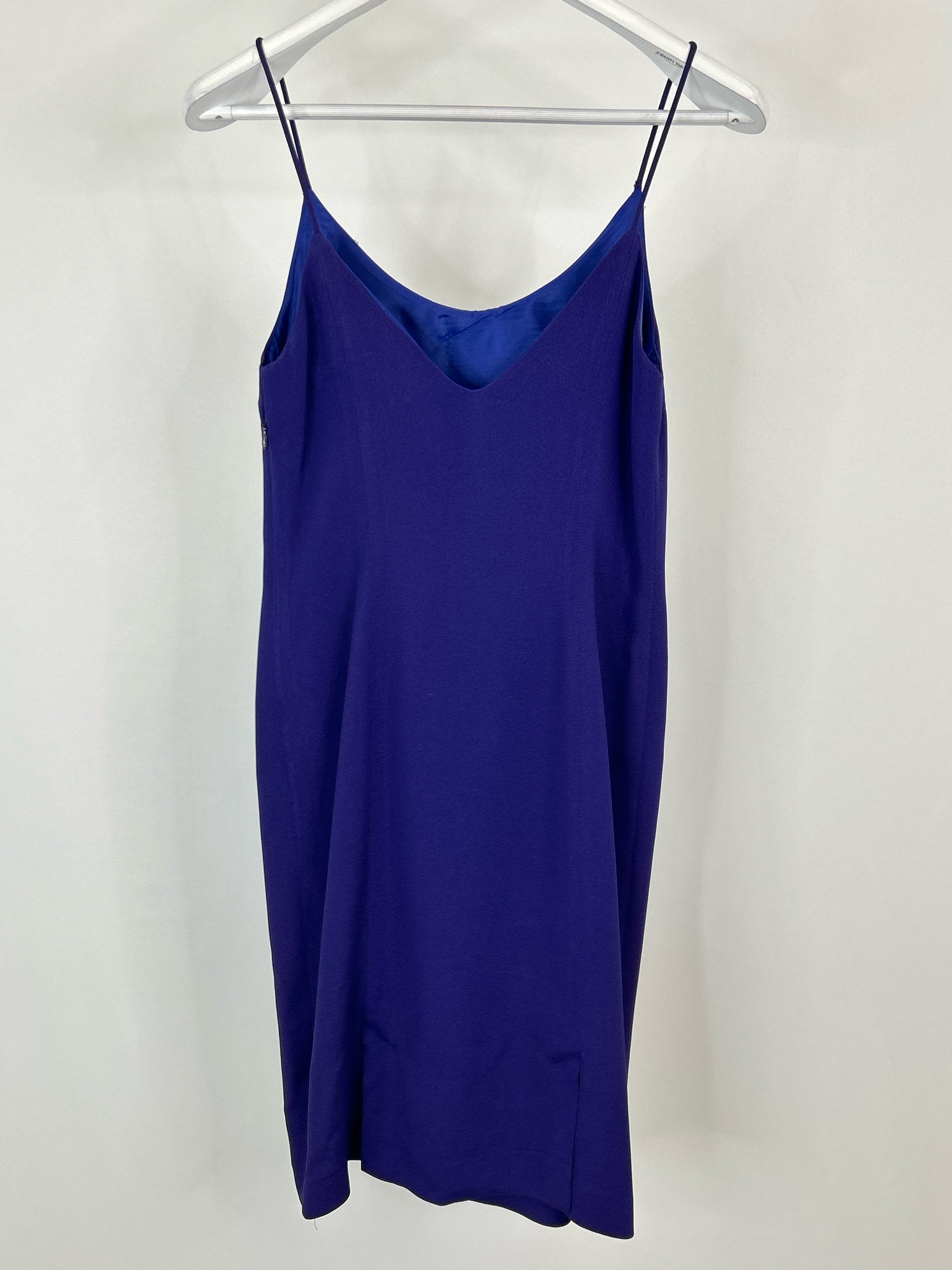 NICOLE MILLER Size 8 Purple Women Dress