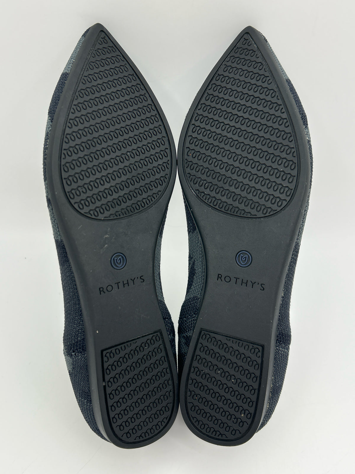 ROTHY'S Size 7.5 Black Women Flats
