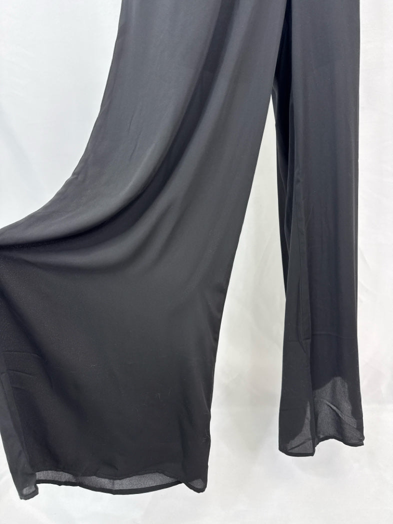 KRISA Size M Black Women Jumpsuit