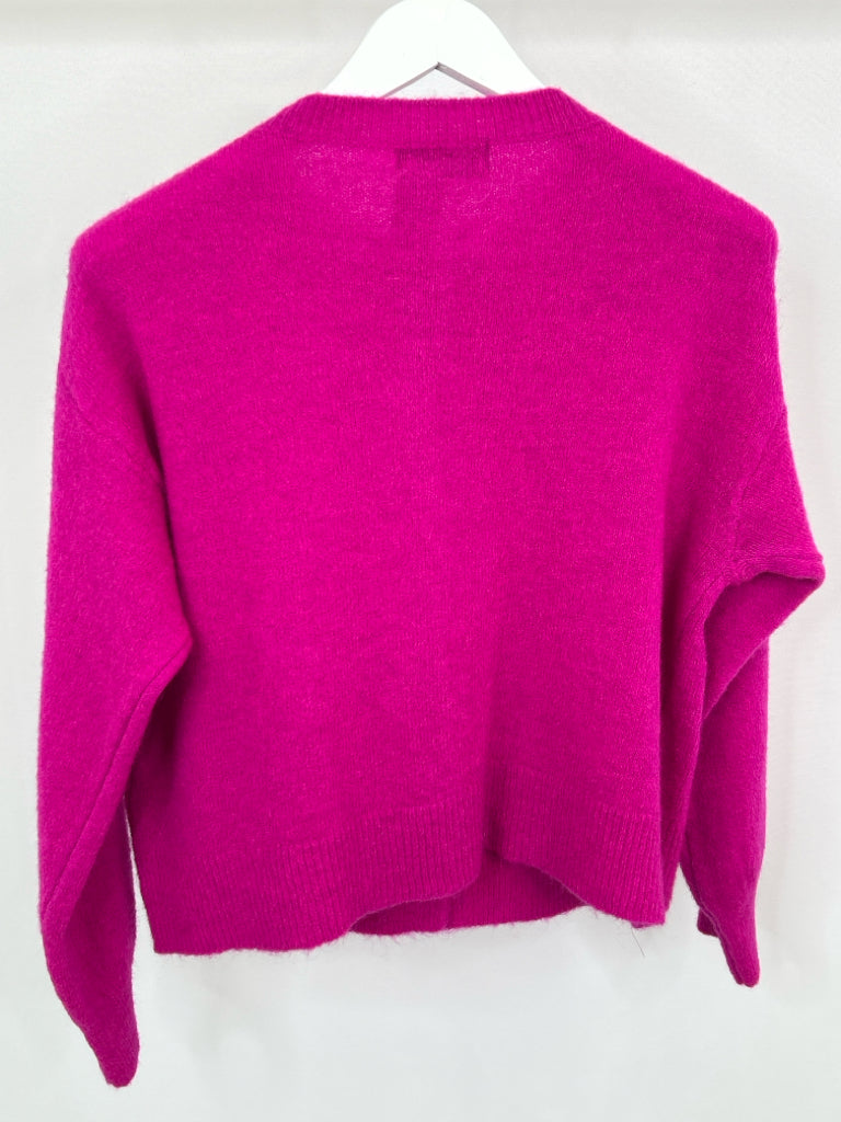 RUGAPIANA Women Size M/L MAGENTA Cardigan