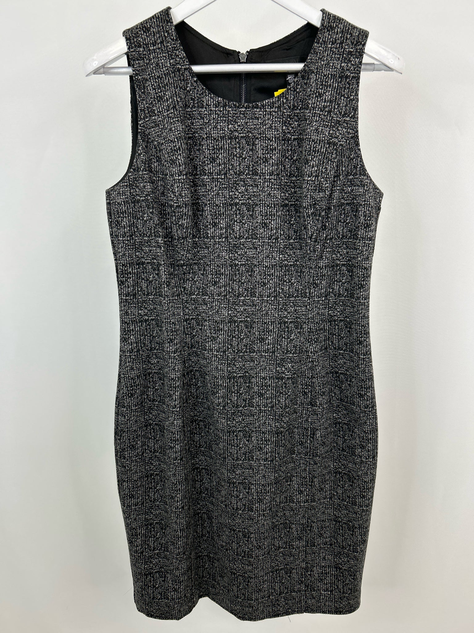 White House Black Market Size 10 GREY PRINT Women Dress