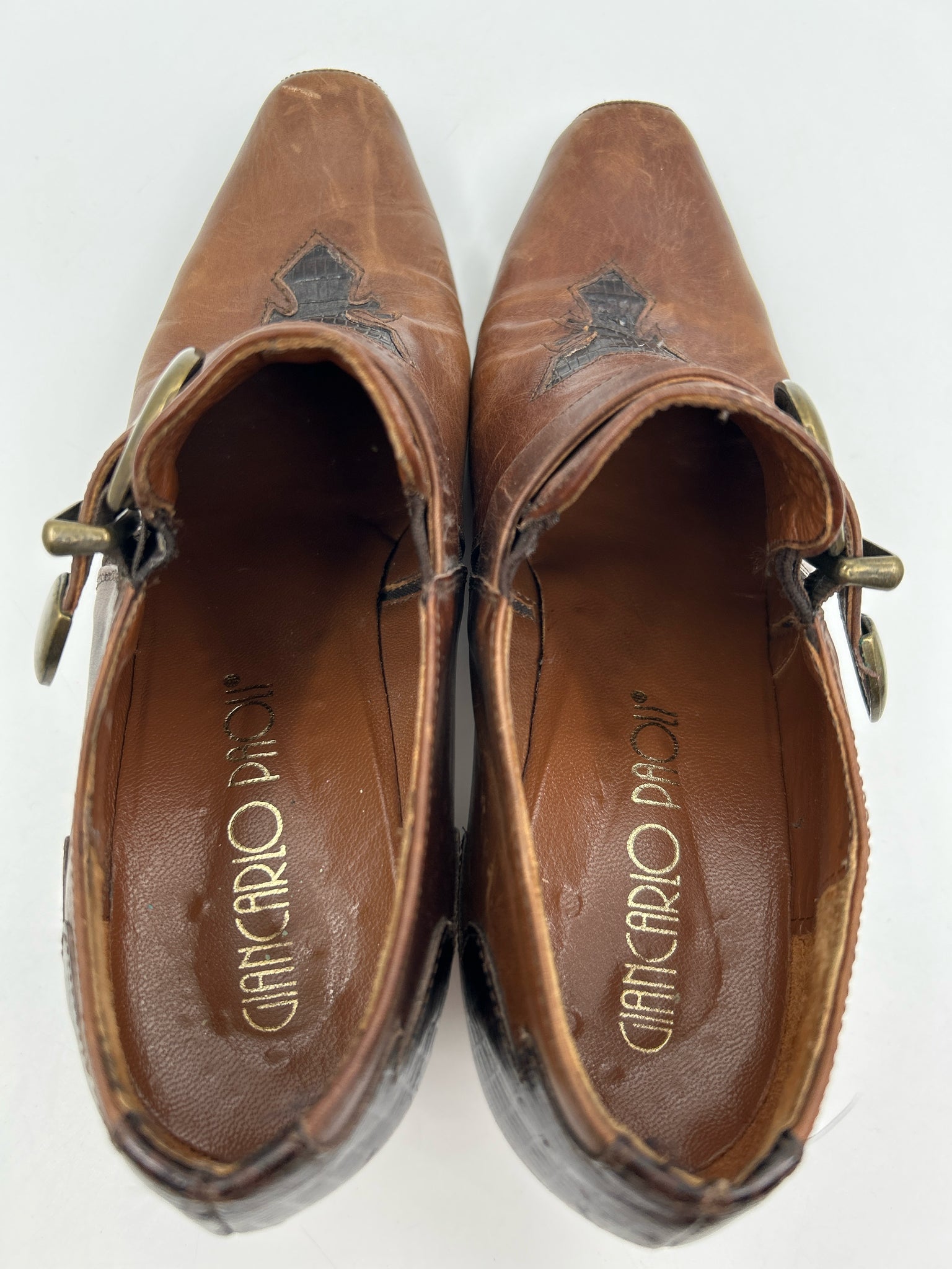 GIANCARLO PAOLI Size 40 Brown Women Shoes