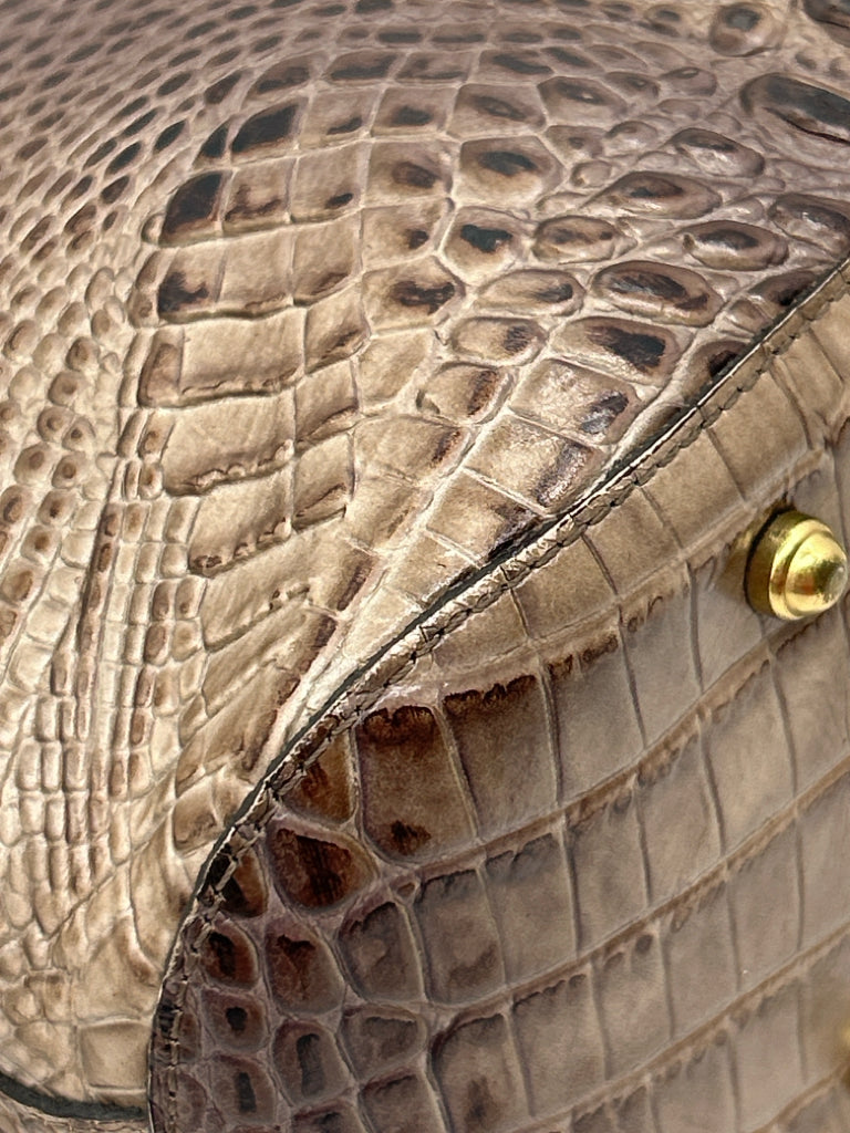 BRAHMIN Taupe Women's Tote