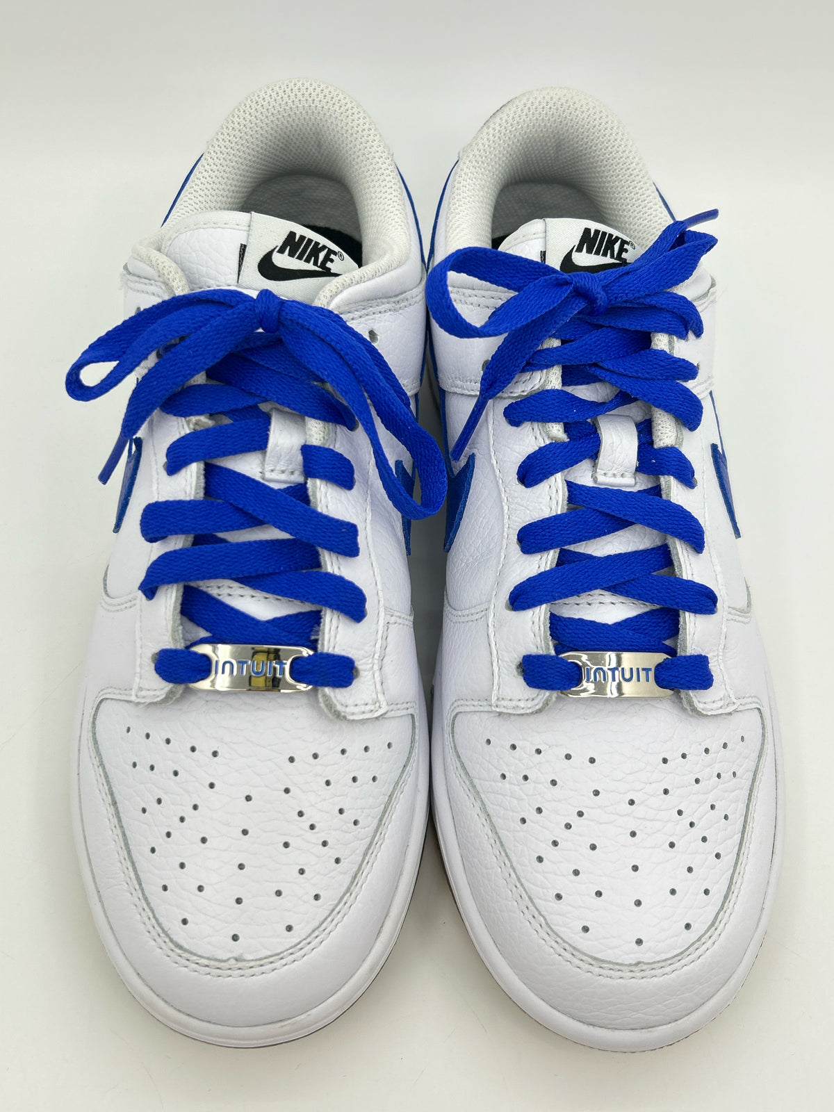 NIKE Size 7 BLUE & WHITE Women Sneakers