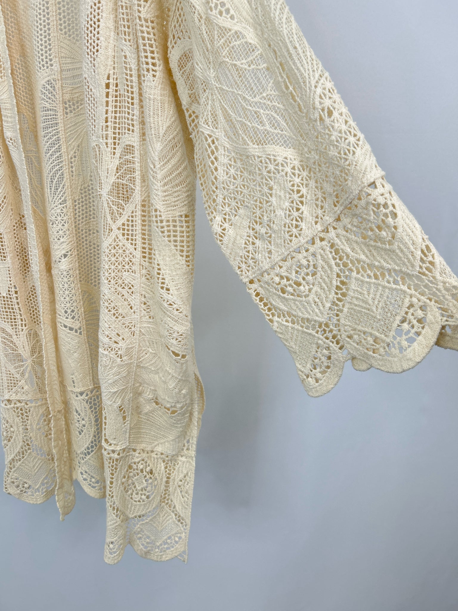 CHICO'S Size M Beige Women Kimono