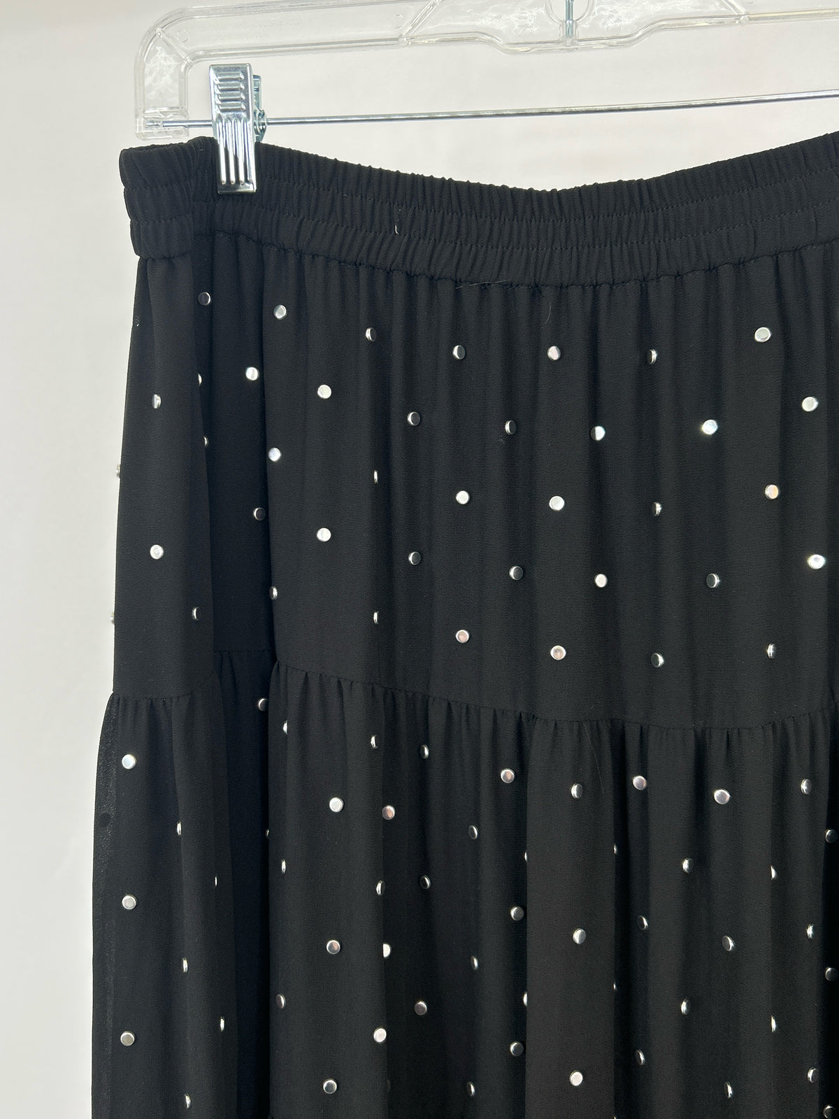 MICHAEL MICHAEL KORS Size L Black Women Skirt