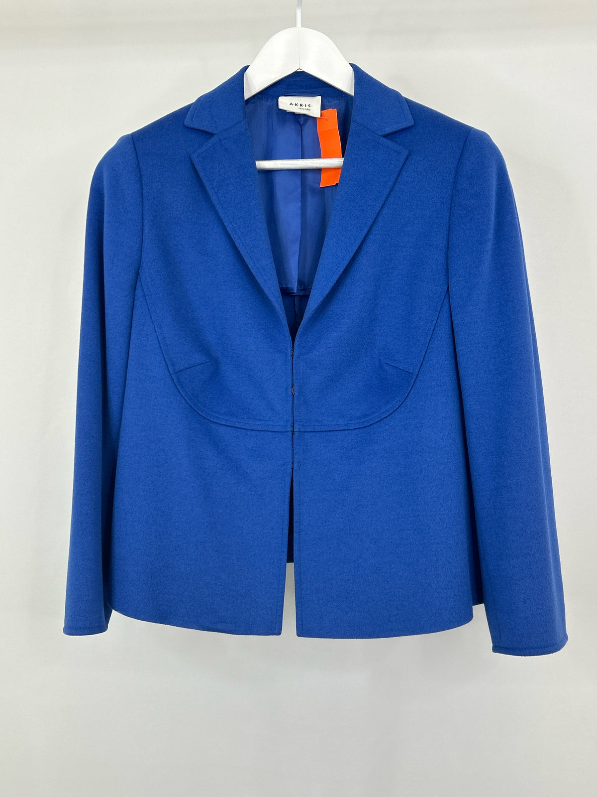 AKRIS PUNTO Size 14 Blue Women Jacket