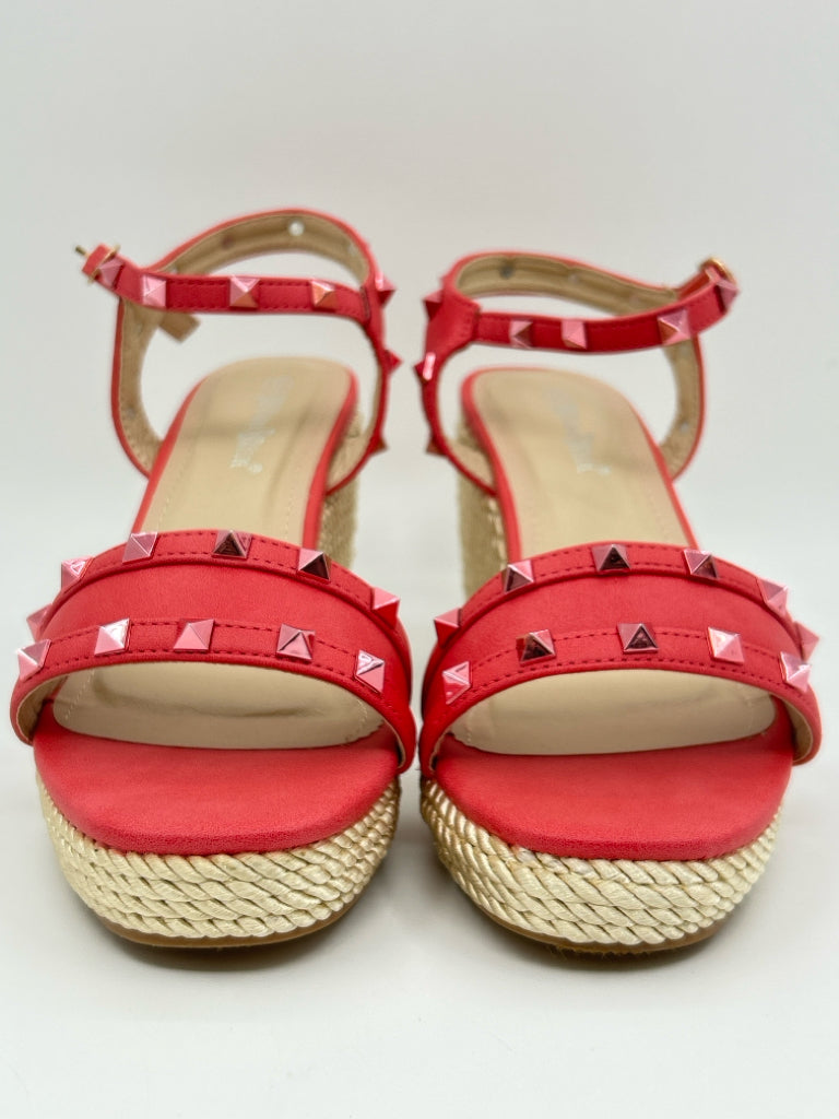 Nature Breeze Size 9 Red Women's Sandal NWOB