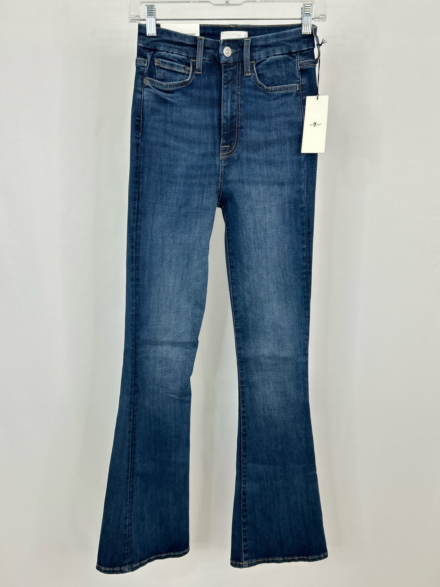 7 FOR ALL MANKIND Size 26/2 Blue Denim Women Jeans NWT
