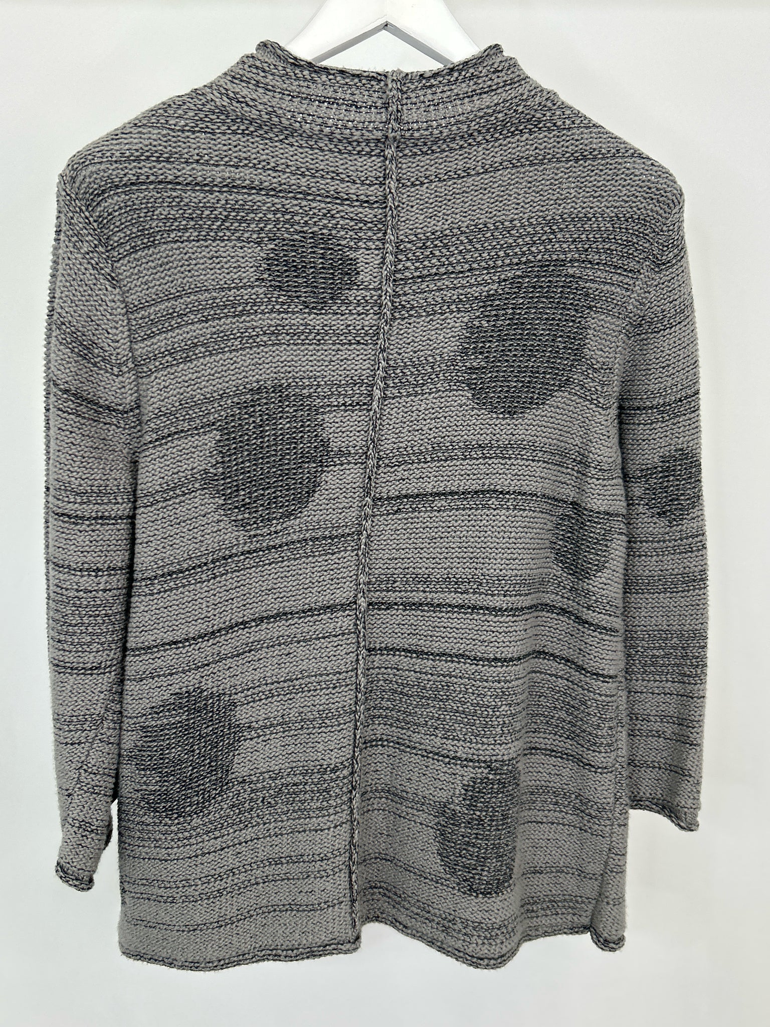 OLIVIA BY HABITAT CLOTHES Size S Gray and Black Women Tunic NWT