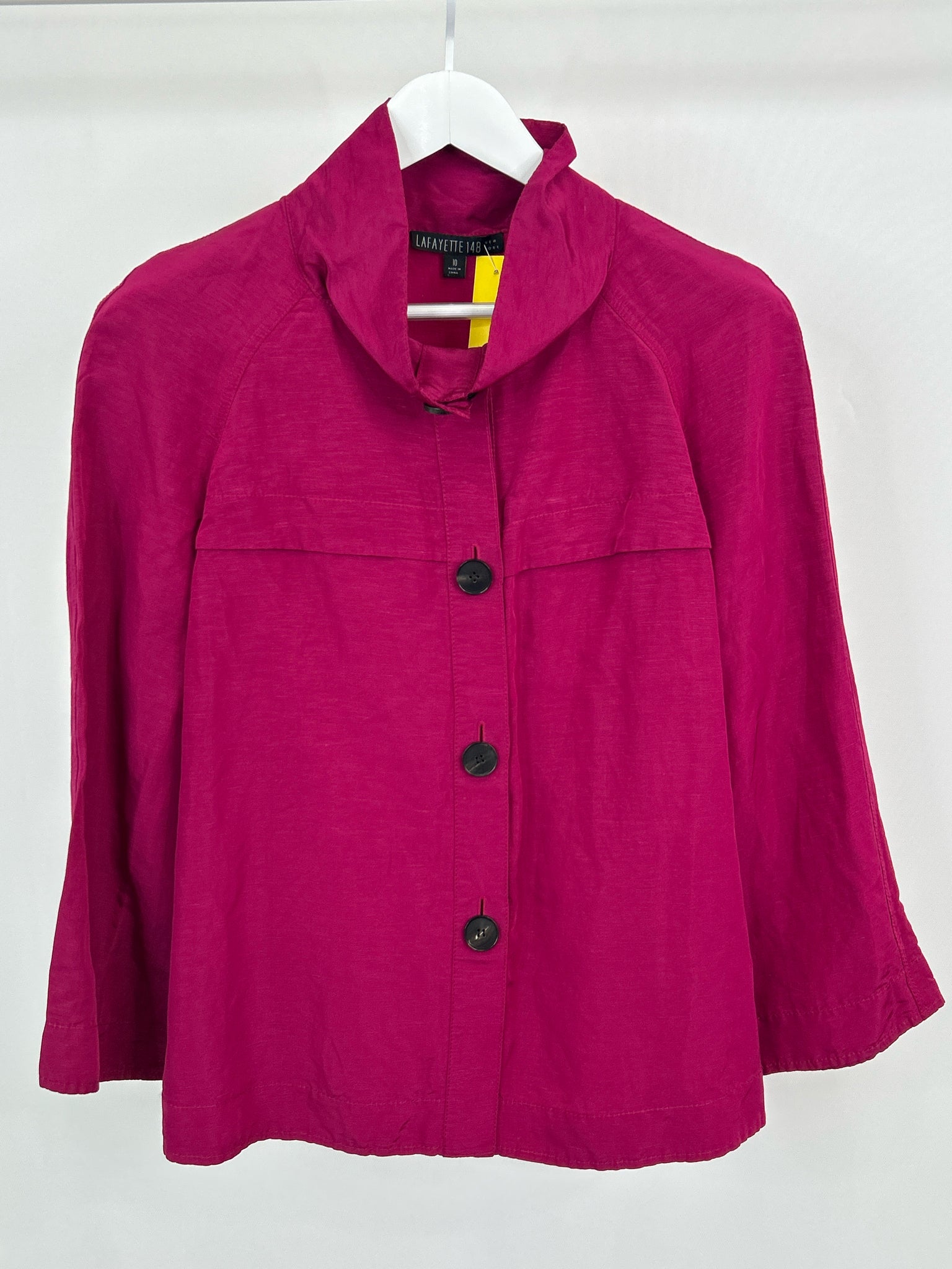 LAFAYETTE 148 Size 10 MAGENTA Women Jacket