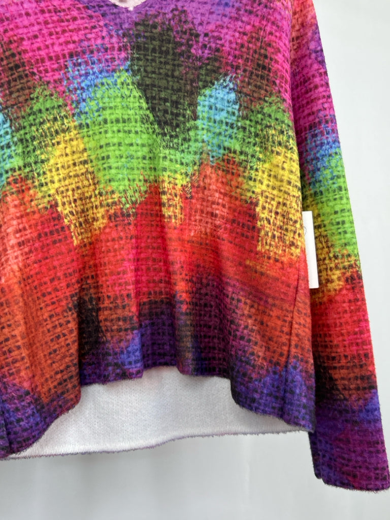 ETHYL Women Size M multicolor print Sweater