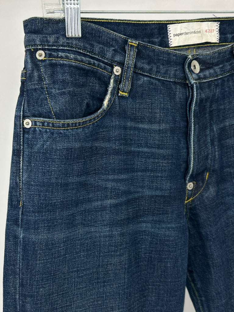 Paper Denim & Cloth Size 31/12 BLUE DENIM Women's jeans