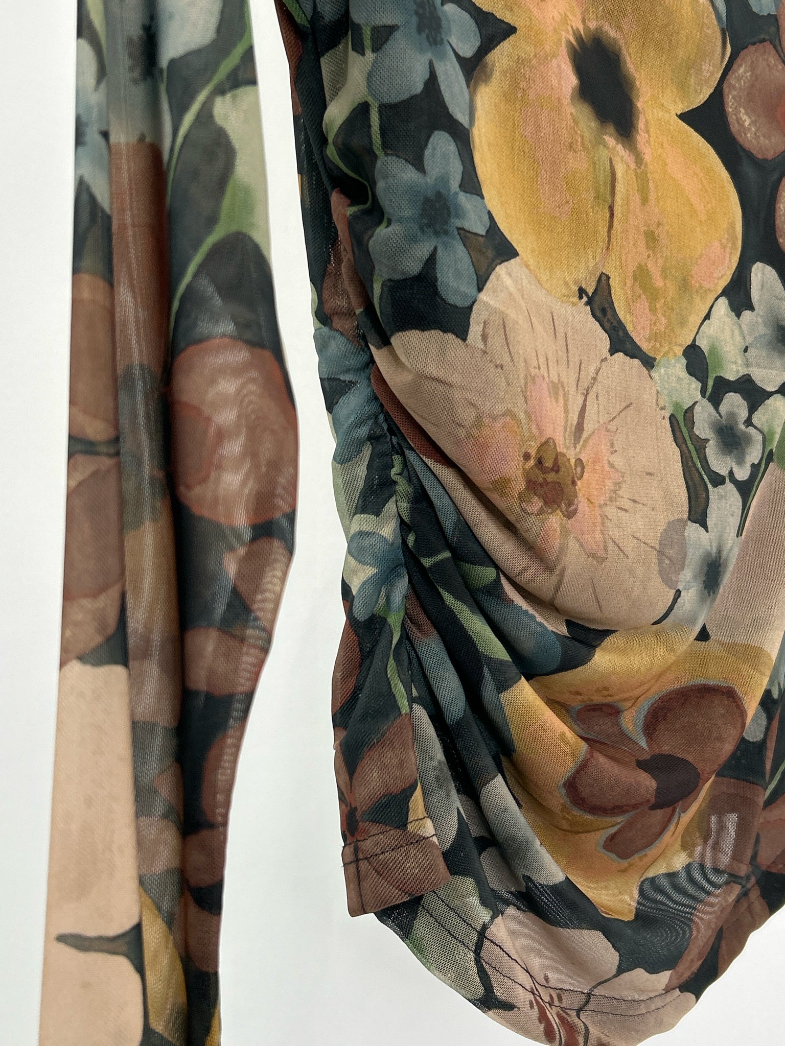 CLEOBELLA Size S Brown Print Women Top