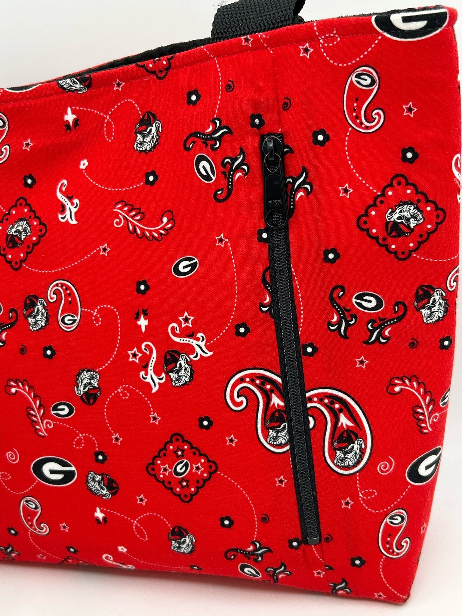 Maddy Moo Red and Black Women Purse