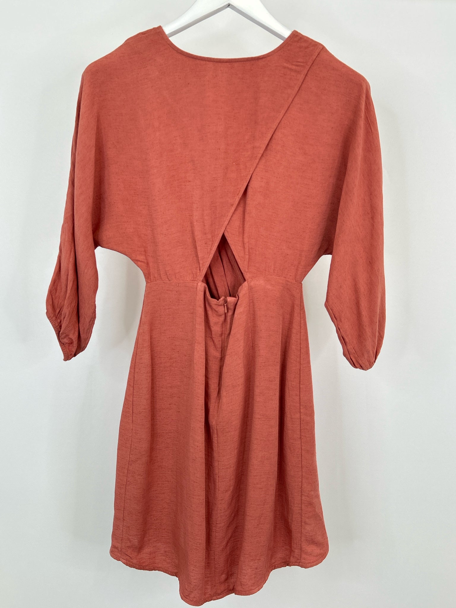 BY ANTHROPOLGIE Size 0 Terracotta Women Dress