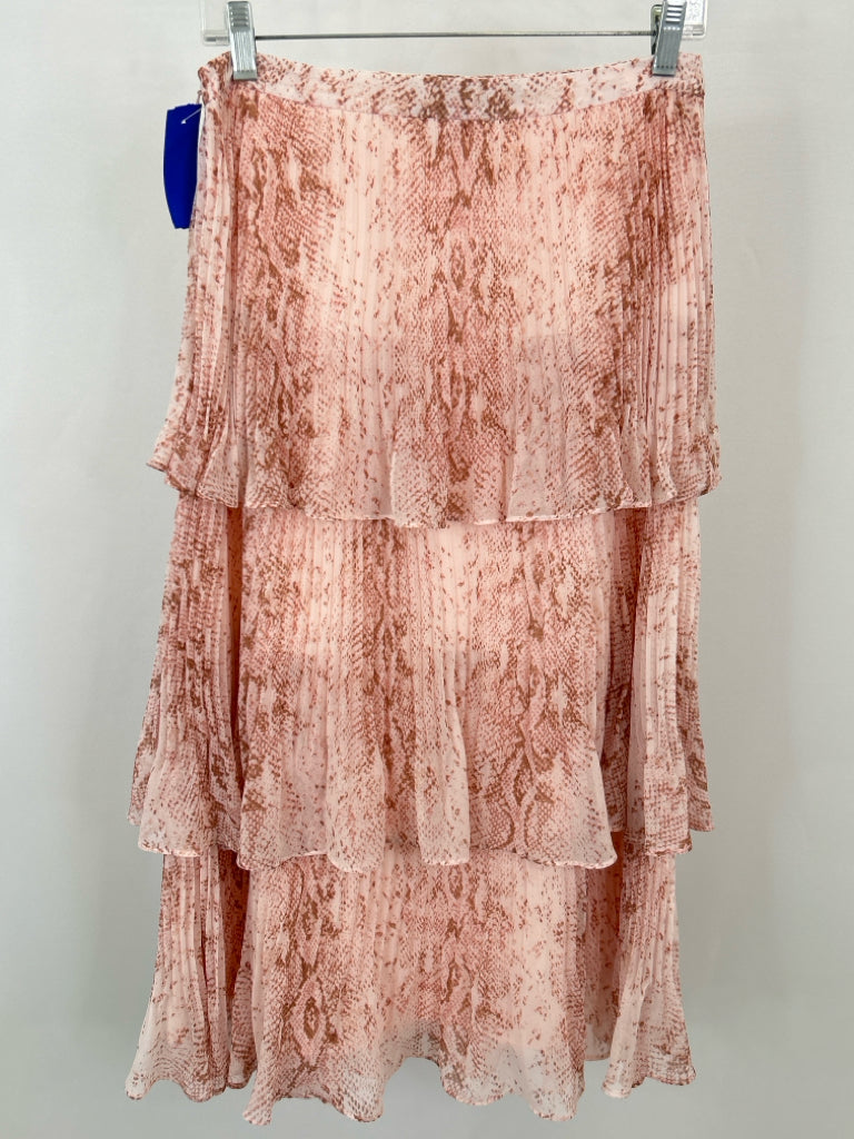 RACHEL PARCELL Size S Pink Print Women's Skirt