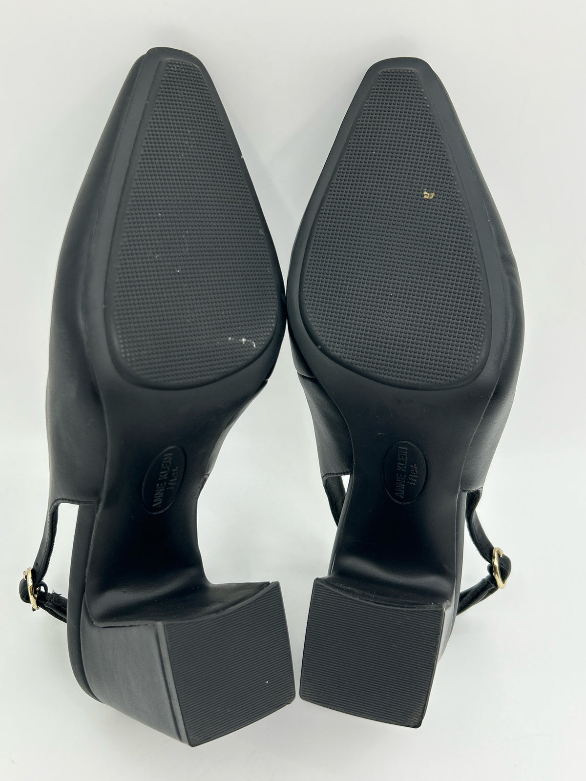 ANNE KLEIN Size 7.5 Black Women Pumps