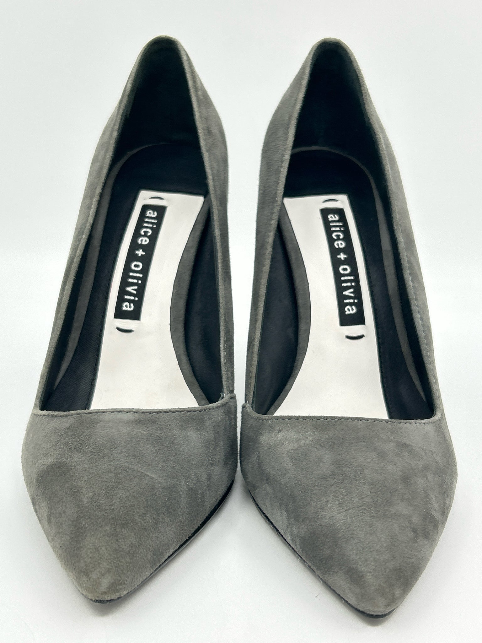 ALICE + OLIVIA Size 36.5 Gray Women Pumps