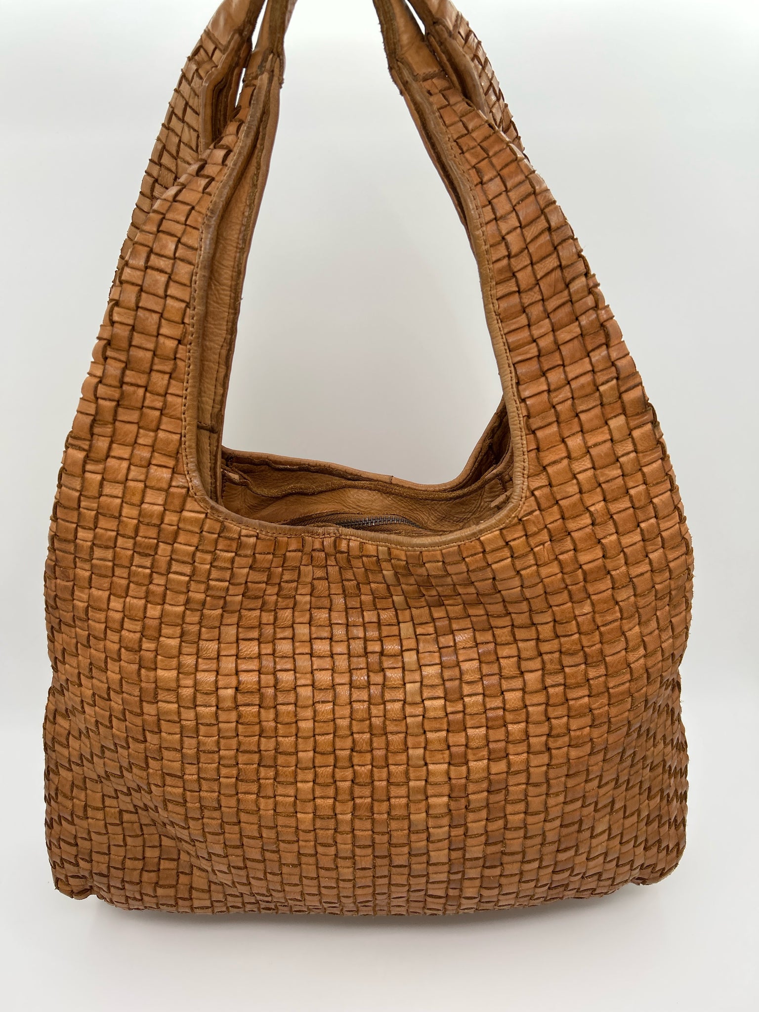 UNIQUELY CRAFTED BY ARTISANS IN IND Brown Women Purse