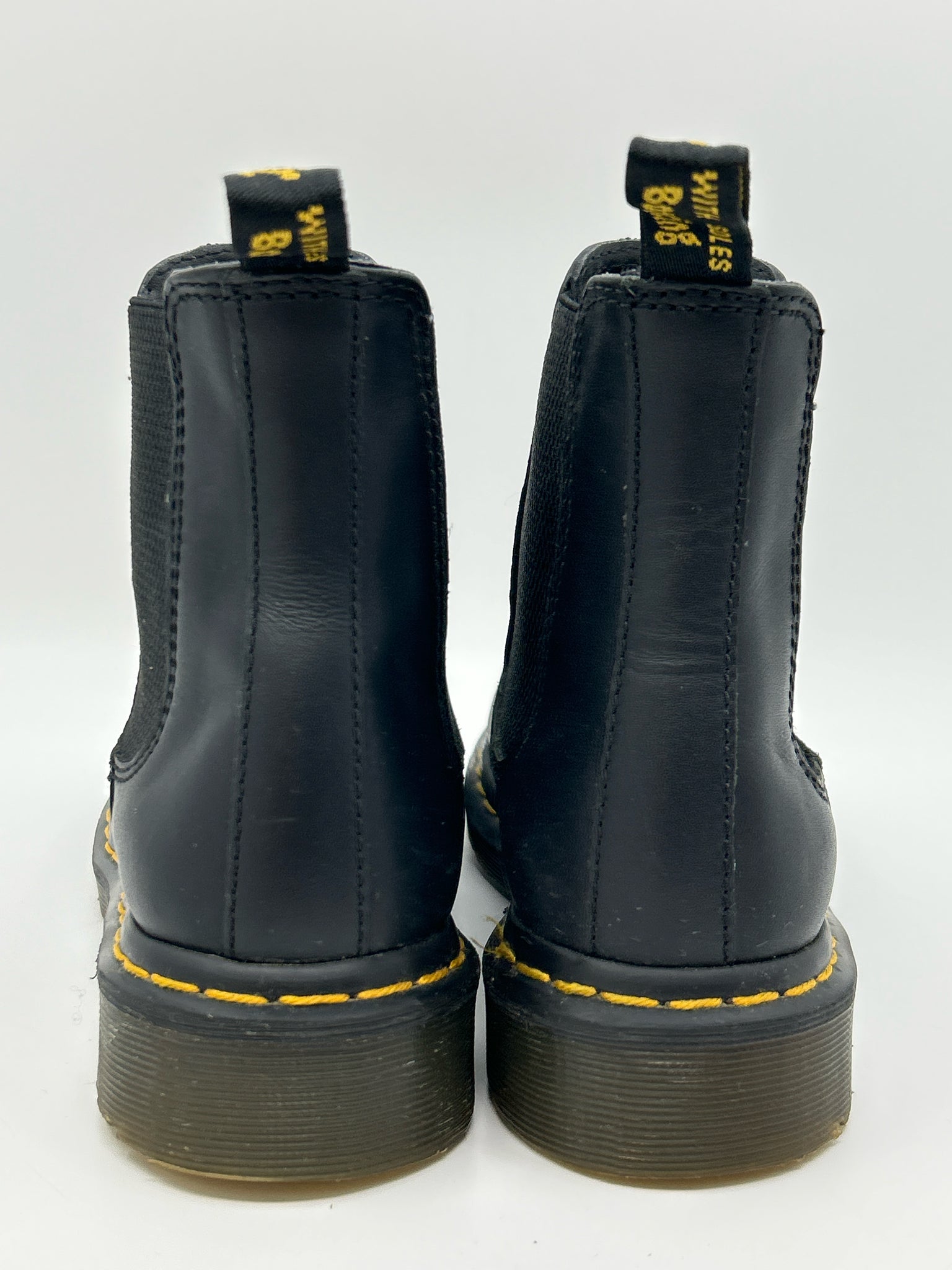 DR. MARTENS Size 8 Black Women Booties