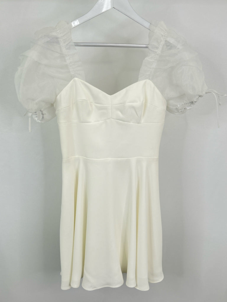 AMANDA UPRICHARD Size M White Women's Dress