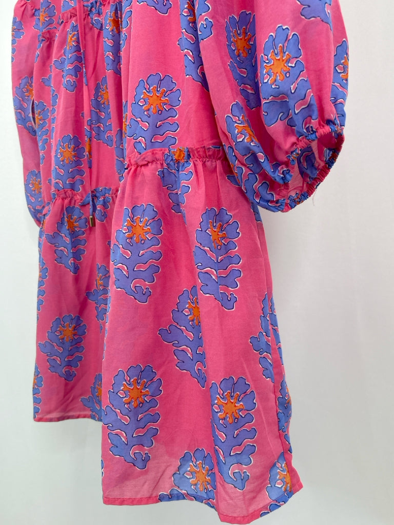 J.MARIE Size S Pink and Blue Women's Dress