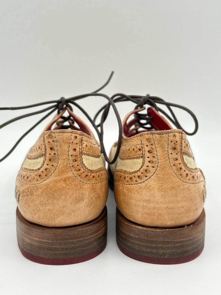 BED STU NIB Women Size 8.5 Brown Oxfords