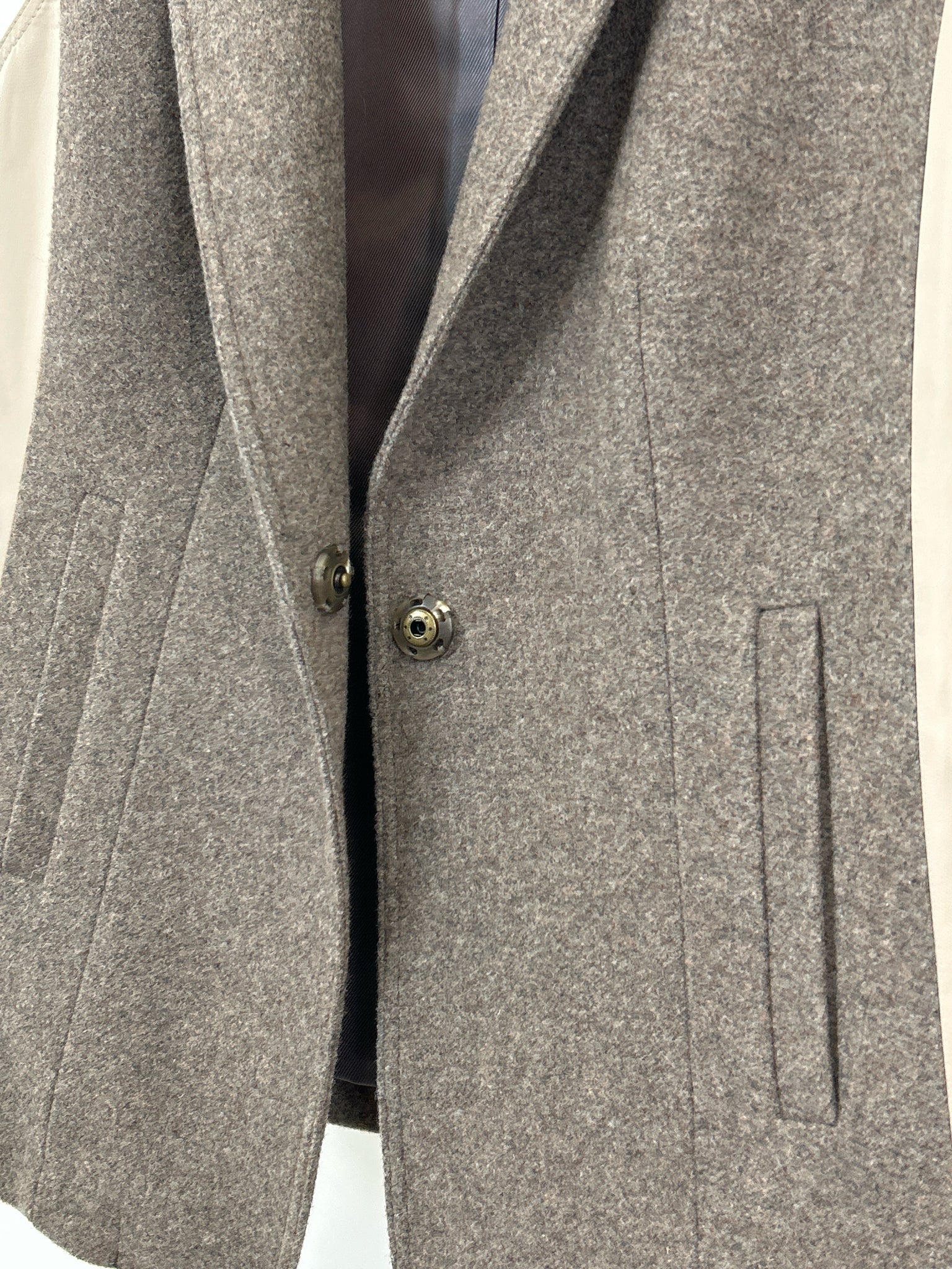 LAFAYETTE 148 Size 6 Grey Women Jacket