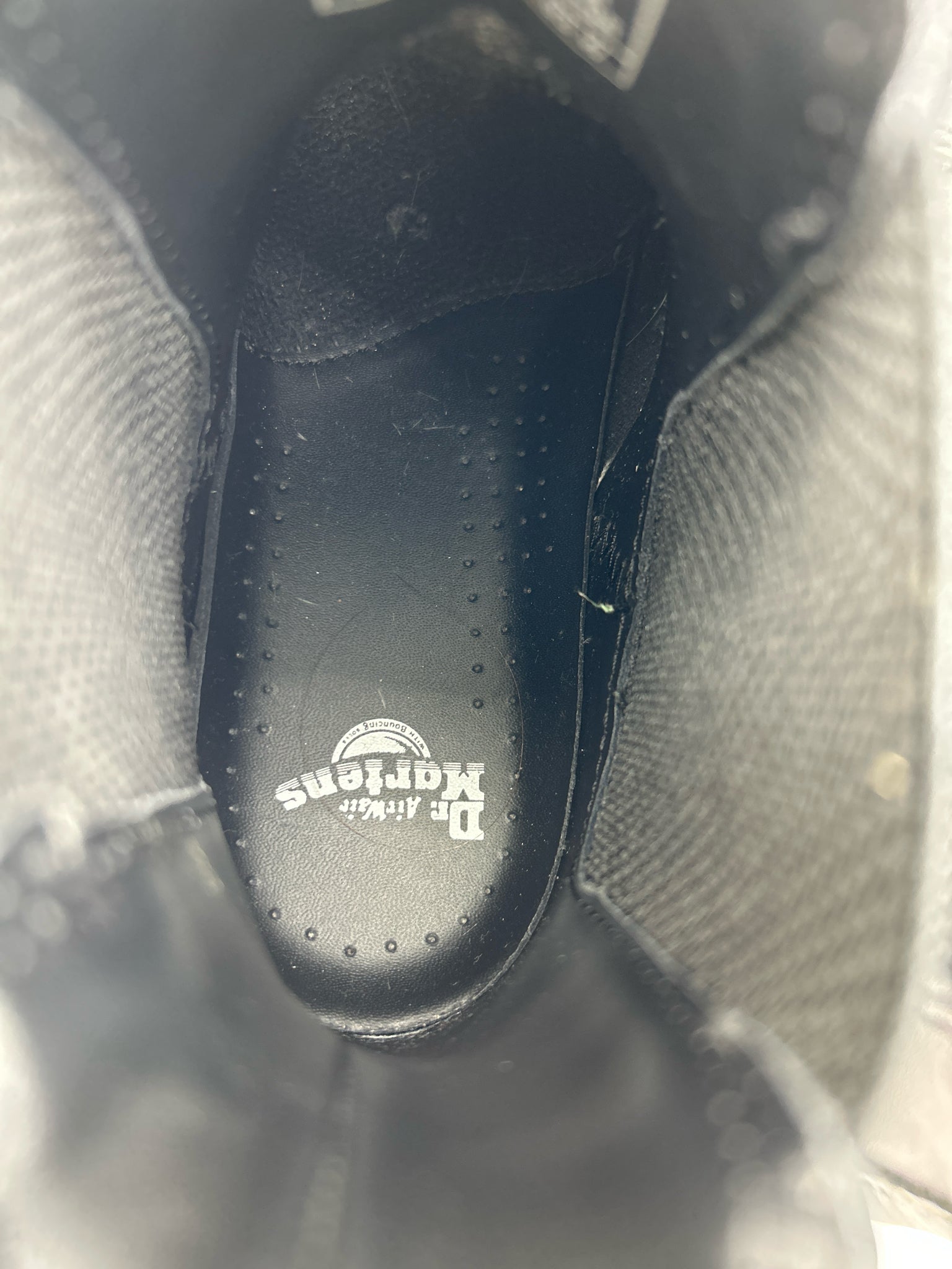 DR. MARTENS Size 8 Black Women Booties