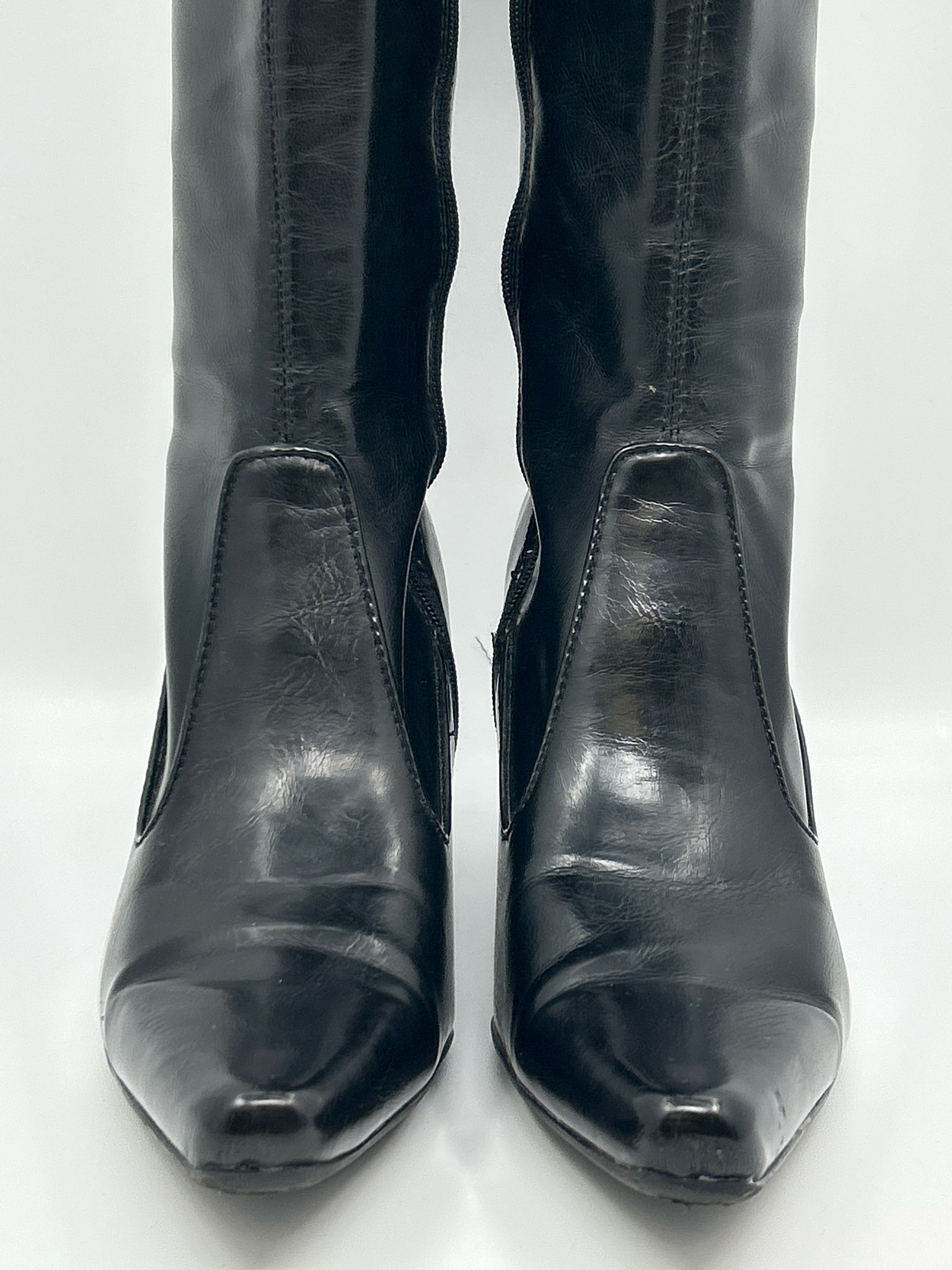 FRANCO SARTO Size 7.5M Black Women Boots