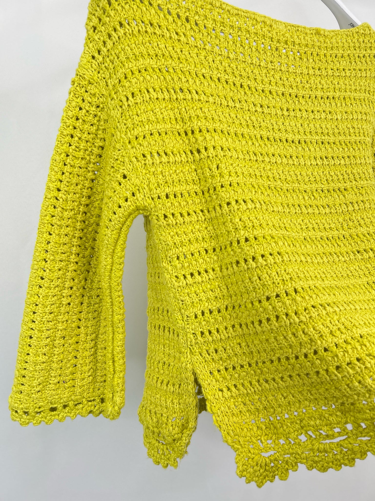 ANTHROPOLOGIE Size XXS Yellow Women Sweater
