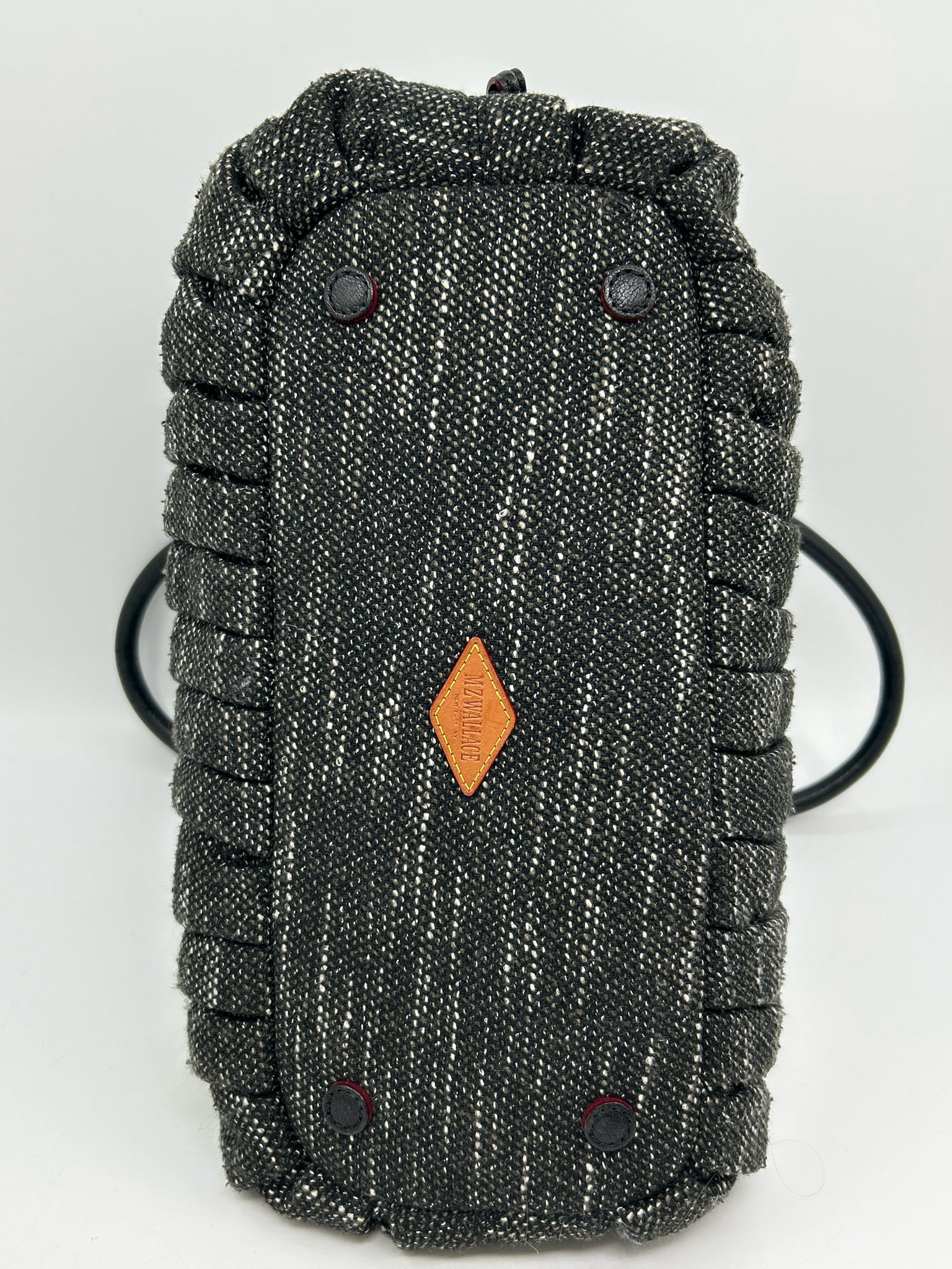 MZ WALLACE BLACK TWEED Women Purse