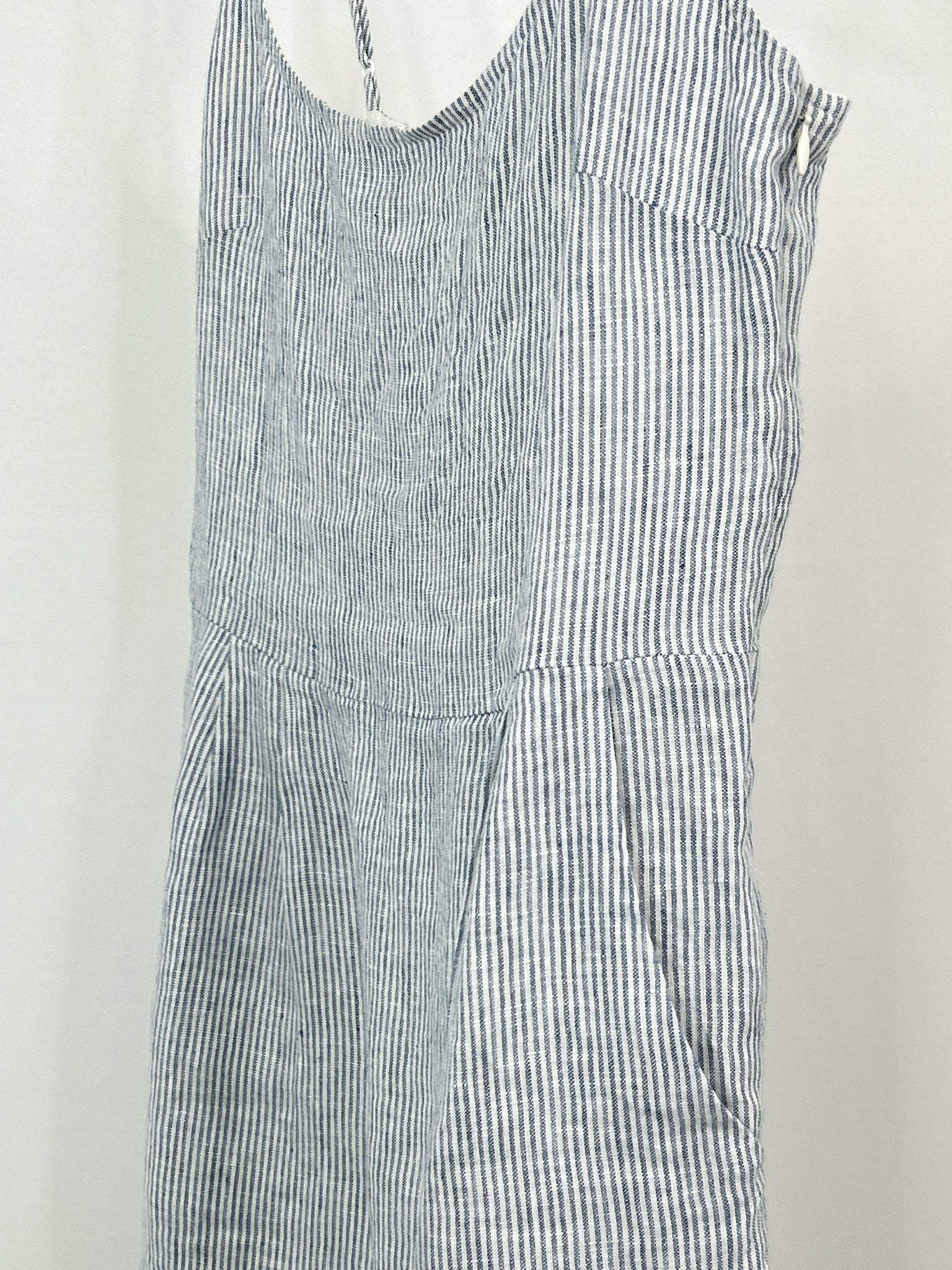 QUINCE Size S blue and white Women Dress