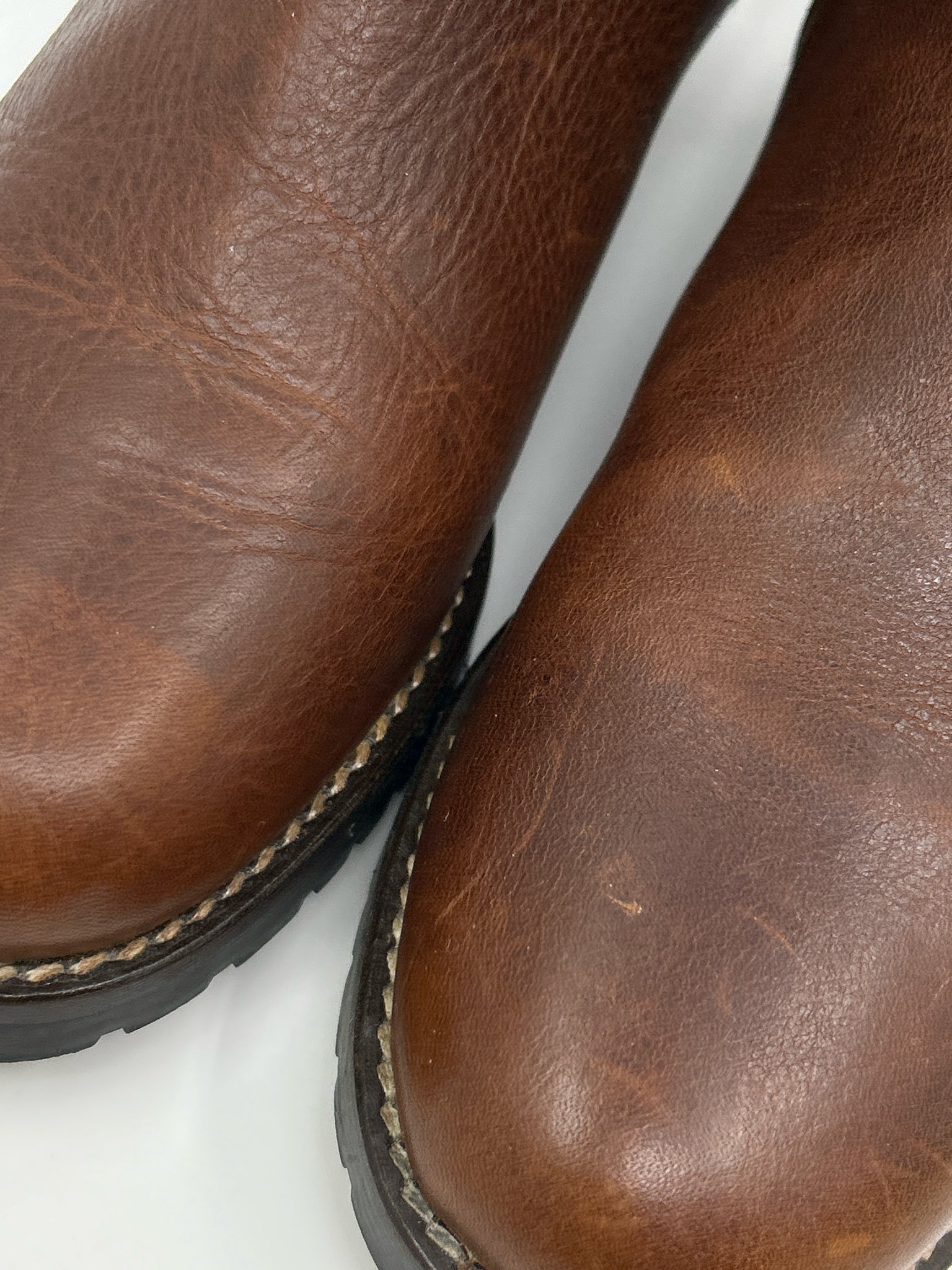 FABIANELLI Size 39 Brown Women Boots