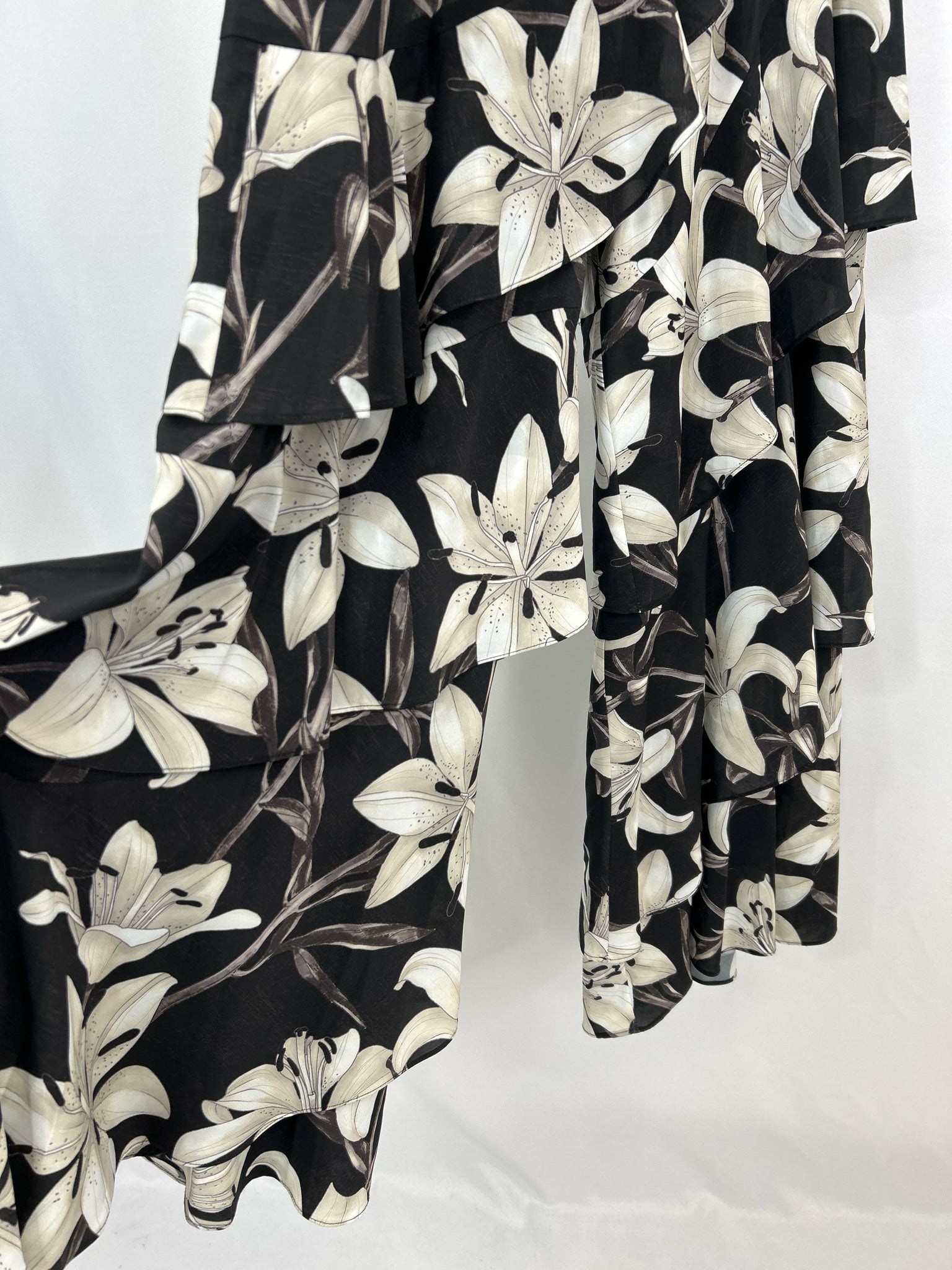 ALICE + OLIVIA Size 6 Brown Print Women 2-Piece w/Pants NWT