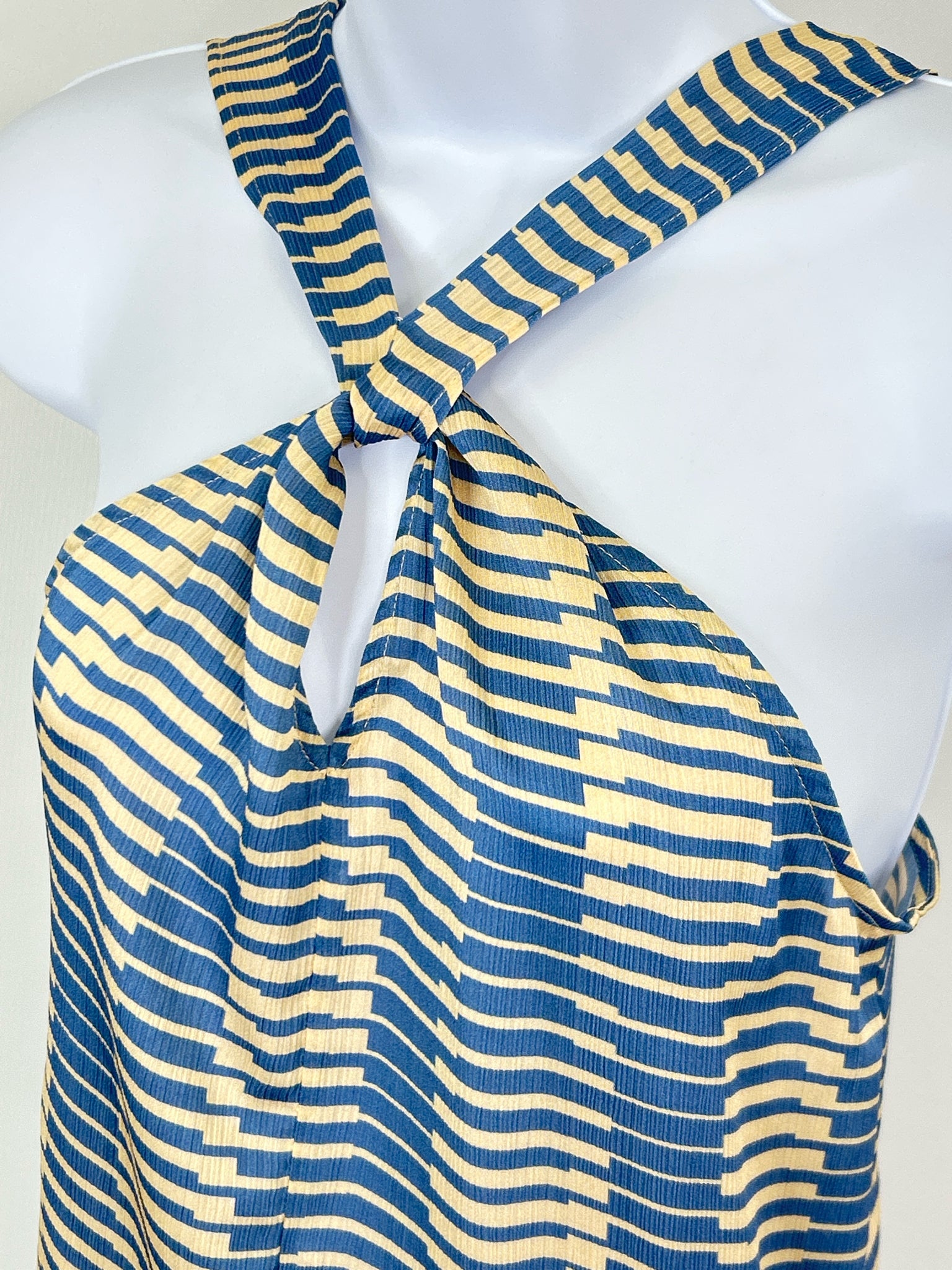 Mus & Bomdon Size S BLUE AND BEIGE Women Top