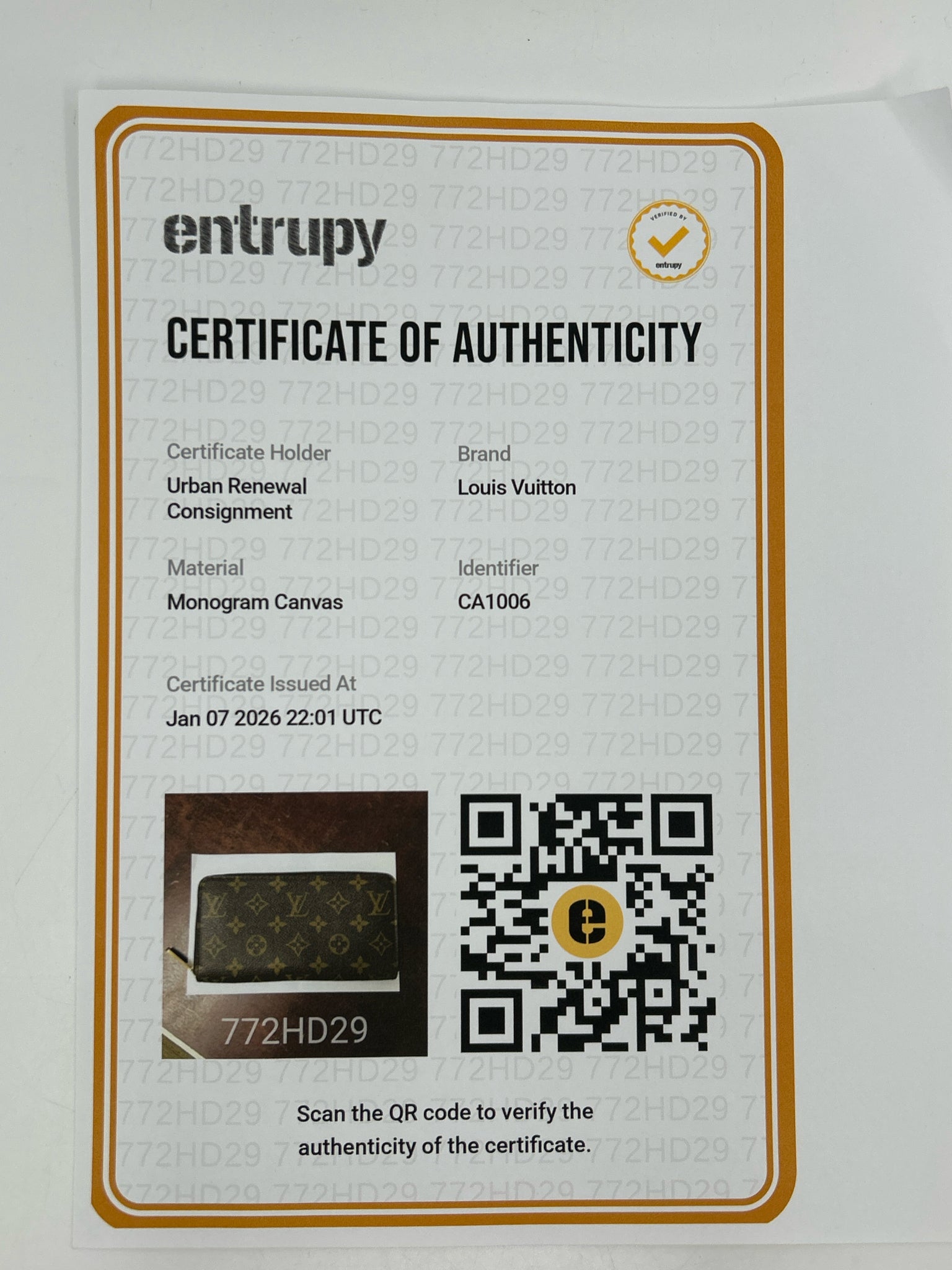 LOUIS VUITTON BROWN MONOGRAM Women Wallet