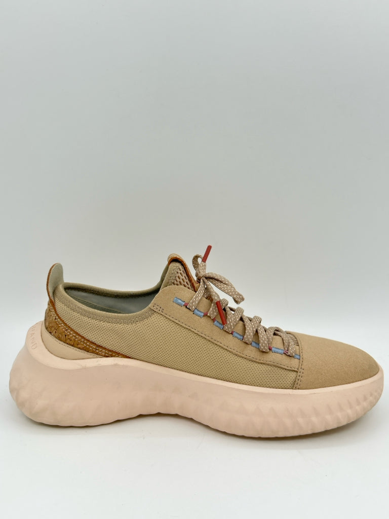 COLE HAAN Size 6.5B BEIGE AND PINK Women's Sneakers