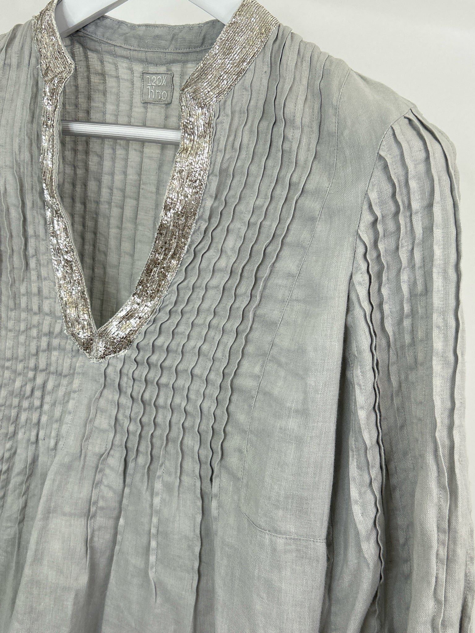 120% LINO Size M light grey Women Top