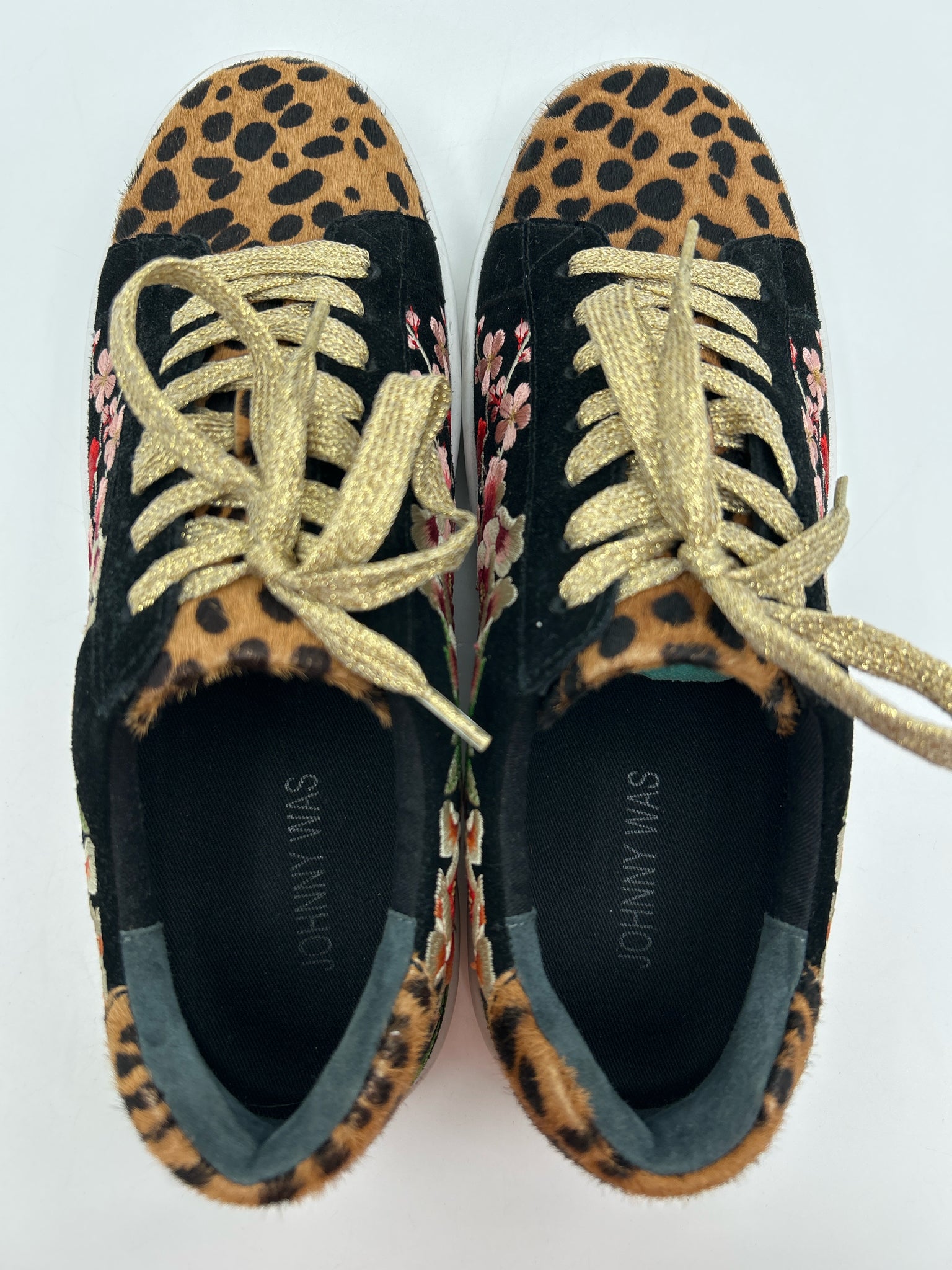 JOHNNY WAS Size 7.5 Multi-Color Women Sneakers