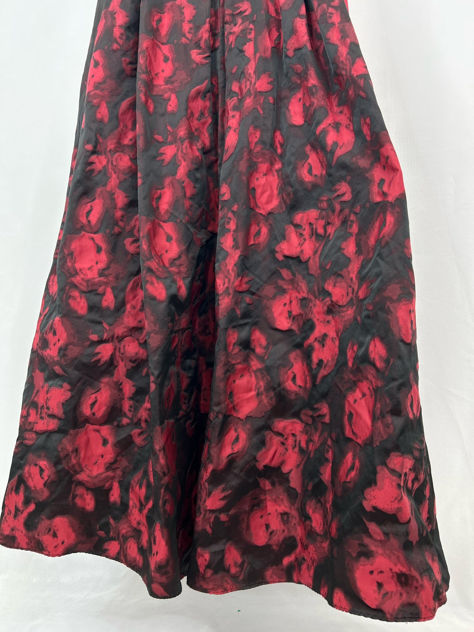 SLATE & WILLOW Size 10 Red & Black Women Dress