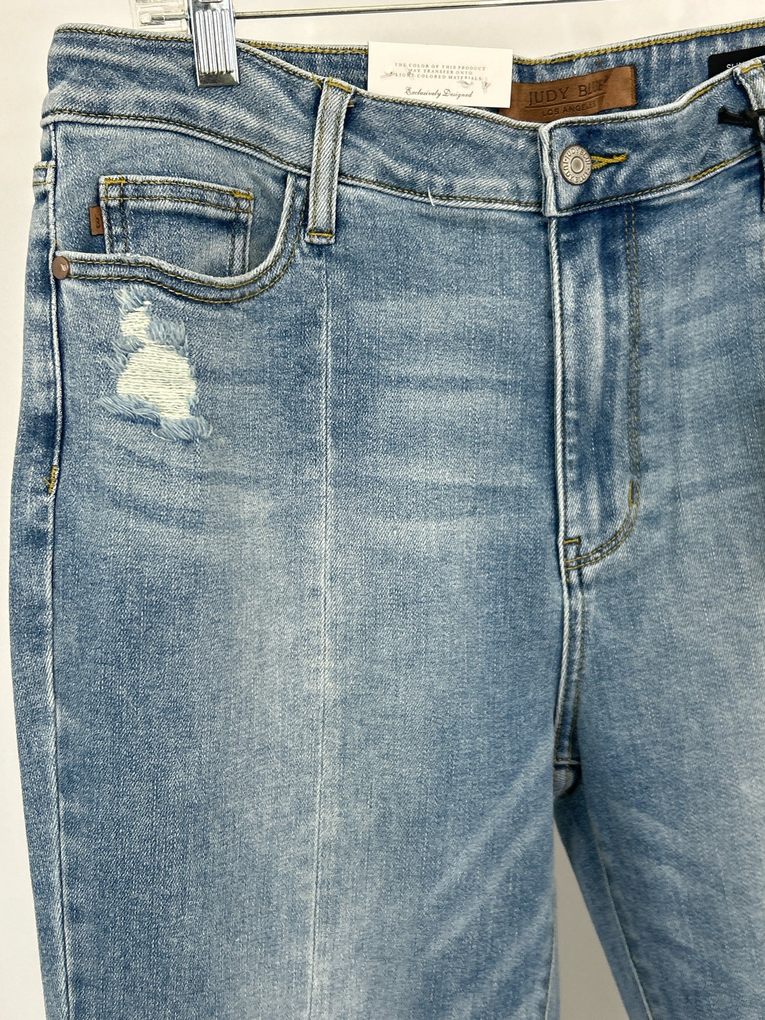 JUDY BLUE Size 15/32 LIGHT BLUE DENIM Women jeans