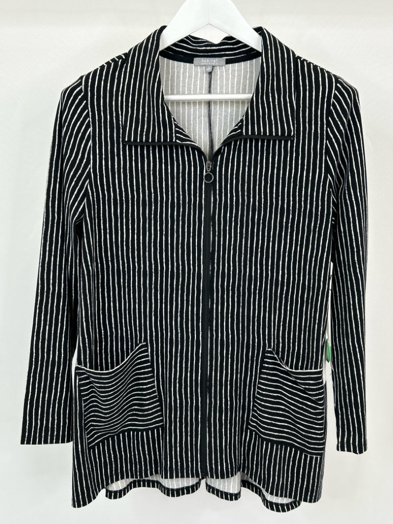 HABITAT Women Size S Black & White Jacket