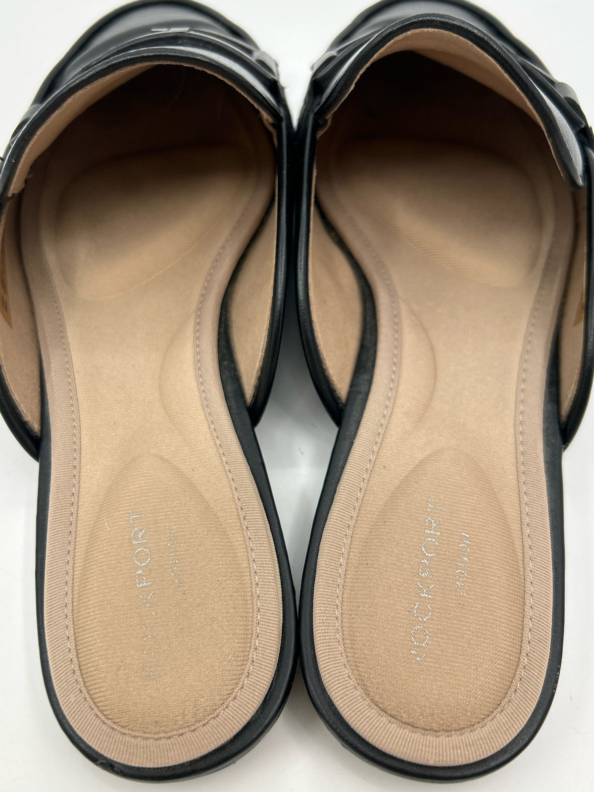 ROCKPORT Size 7.5M Black Women Loafer