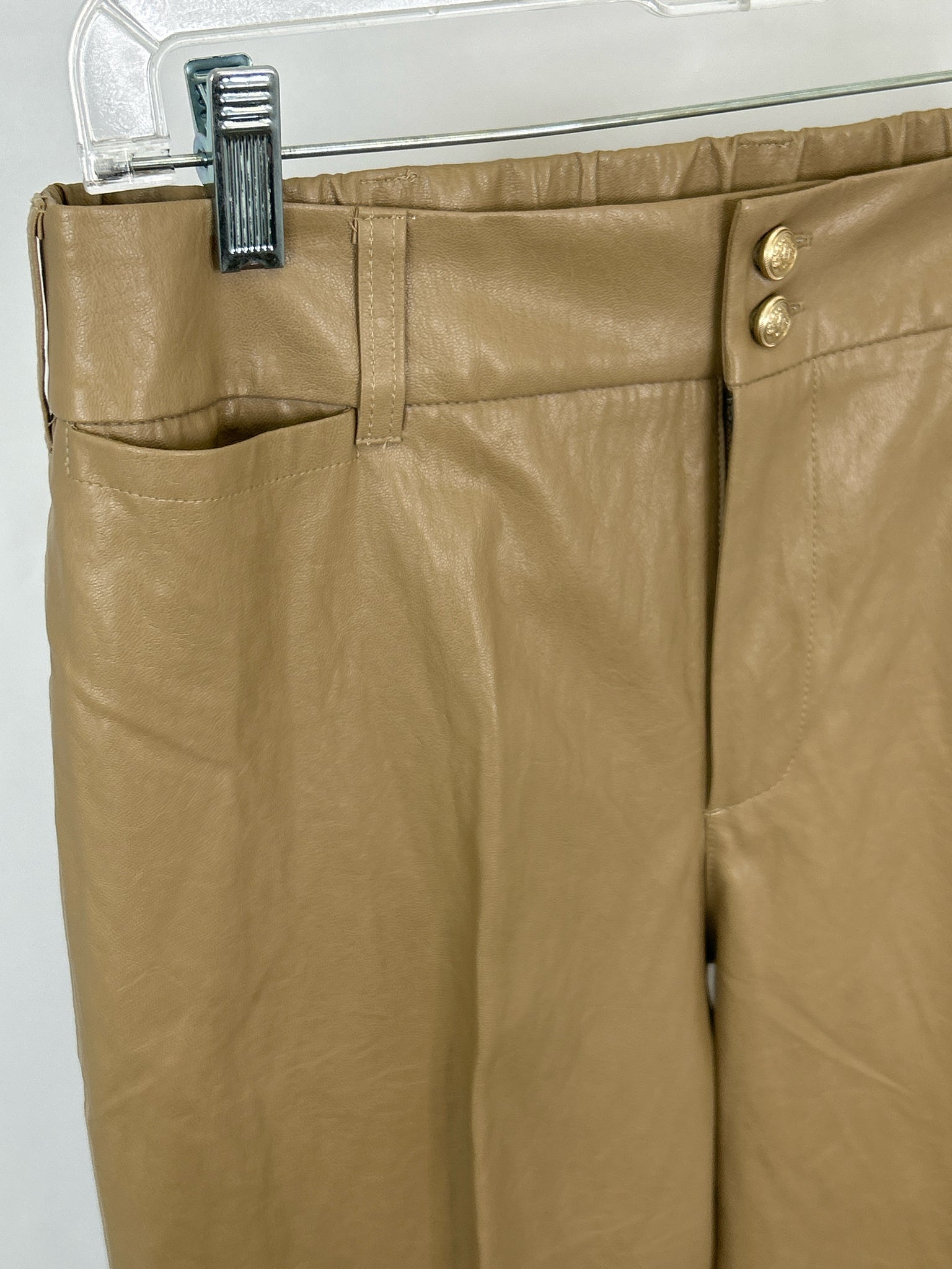 CHICO'S Size 6R Camel Women Pants