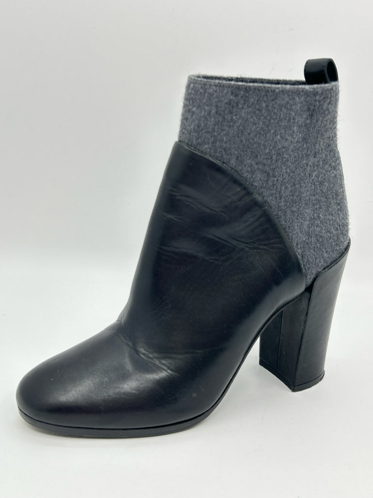 VINCE Women Size 8M Grey & Black Booties