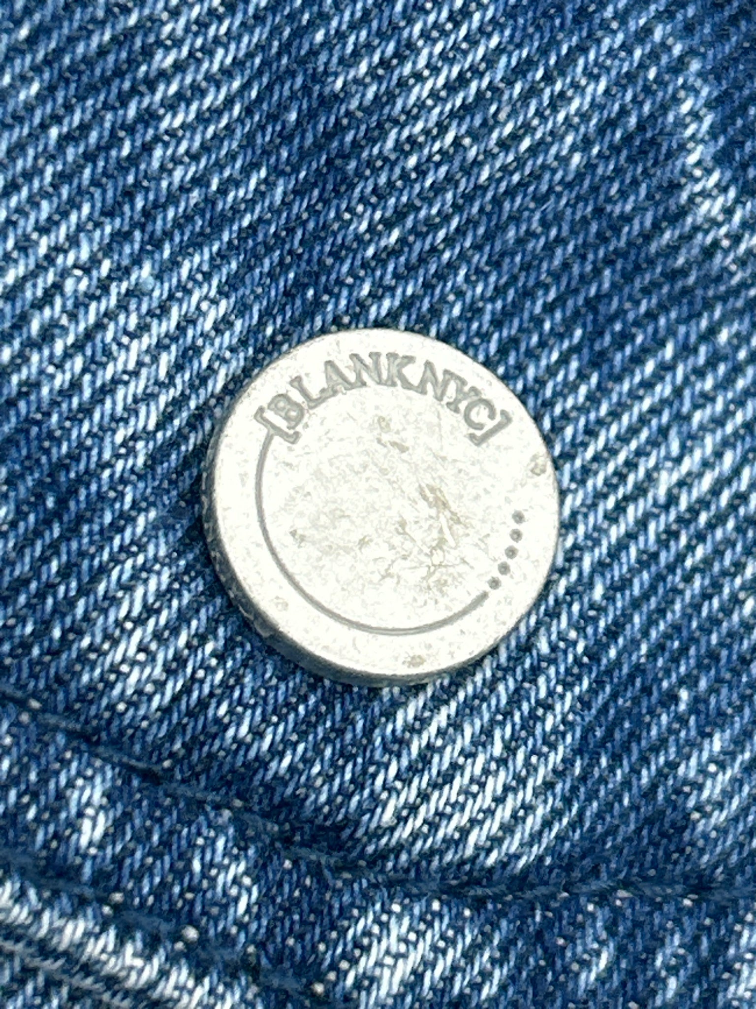 BLANKNYC Size M BLUE DENIM Women Jumpsuit